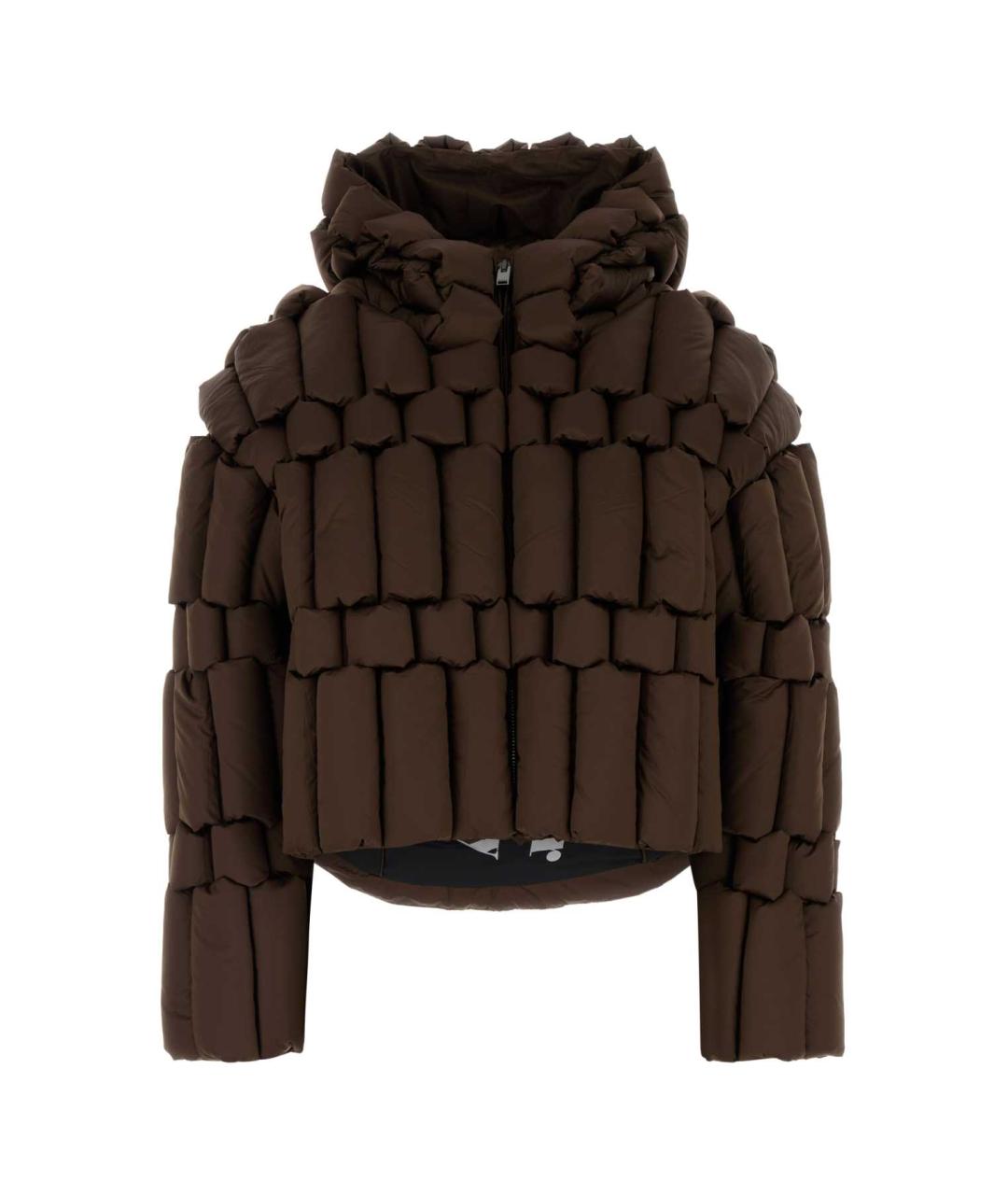 RAXXY Коричневый полиэстеровый пуховик, фото 1
