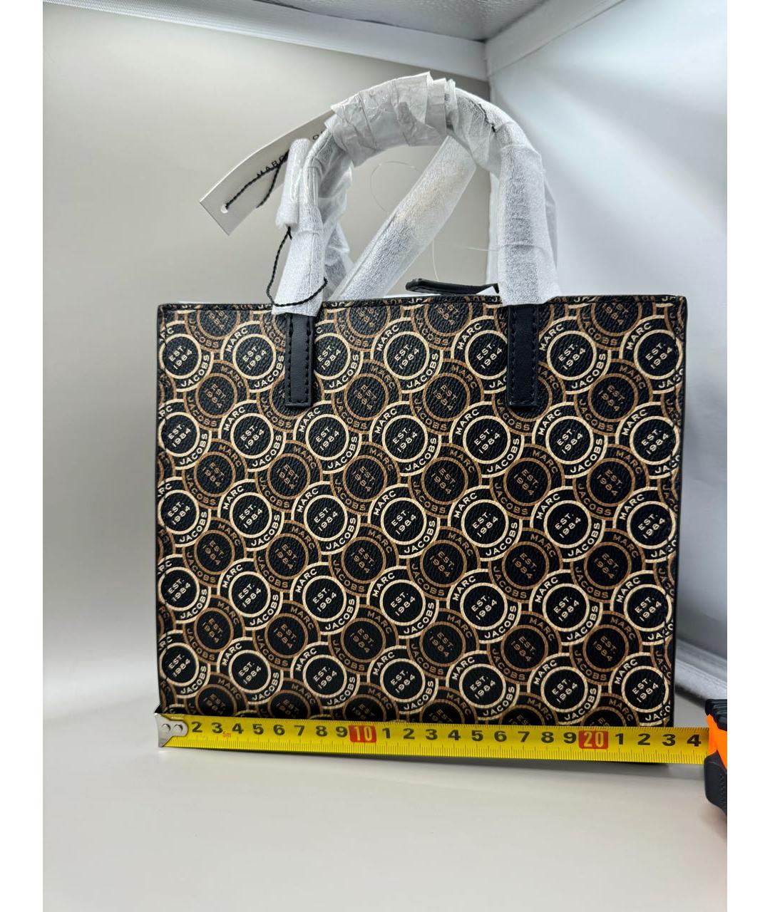 MARC JACOBS Черная кожаная сумка через плечо, фото 2