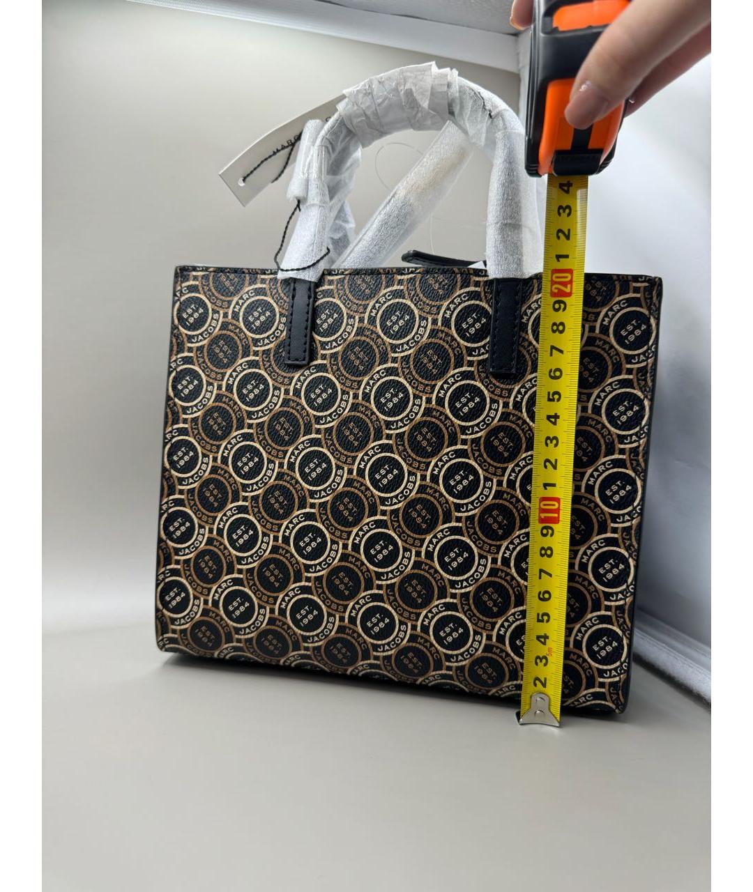 MARC JACOBS Черная кожаная сумка через плечо, фото 3