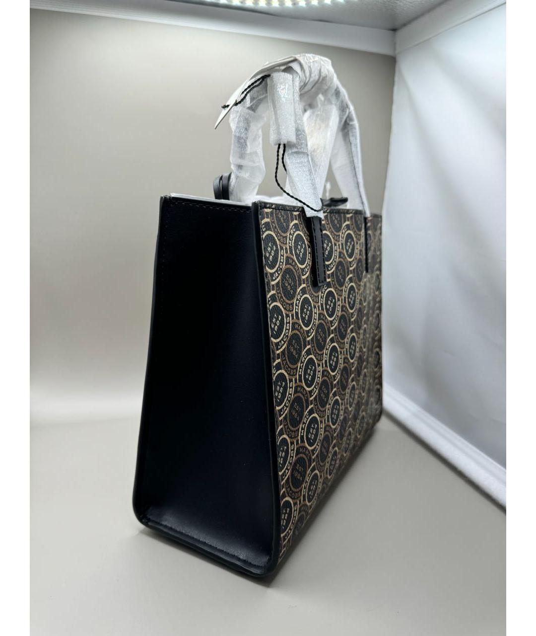 MARC JACOBS Черная кожаная сумка через плечо, фото 5