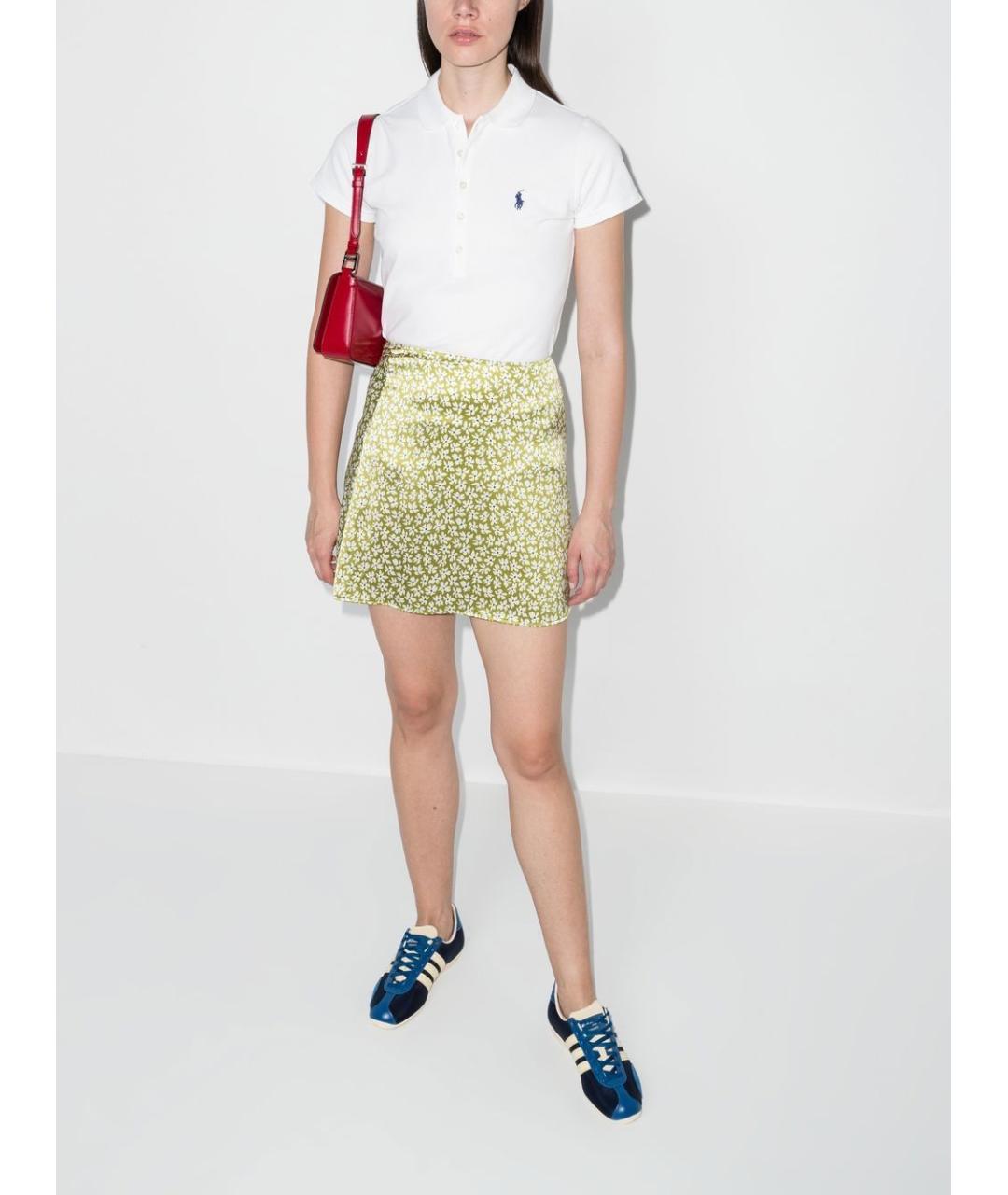 POLO RALPH LAUREN Белая хлопковая футболка, фото 3