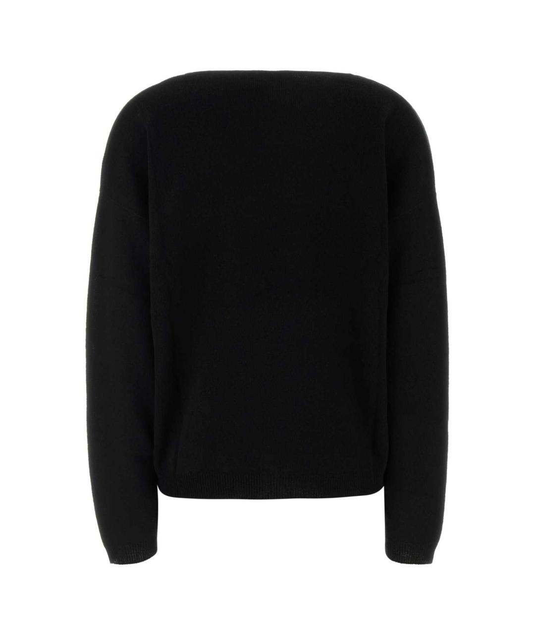 LE KASHA Черный кашемировый джемпер / свитер, фото 2