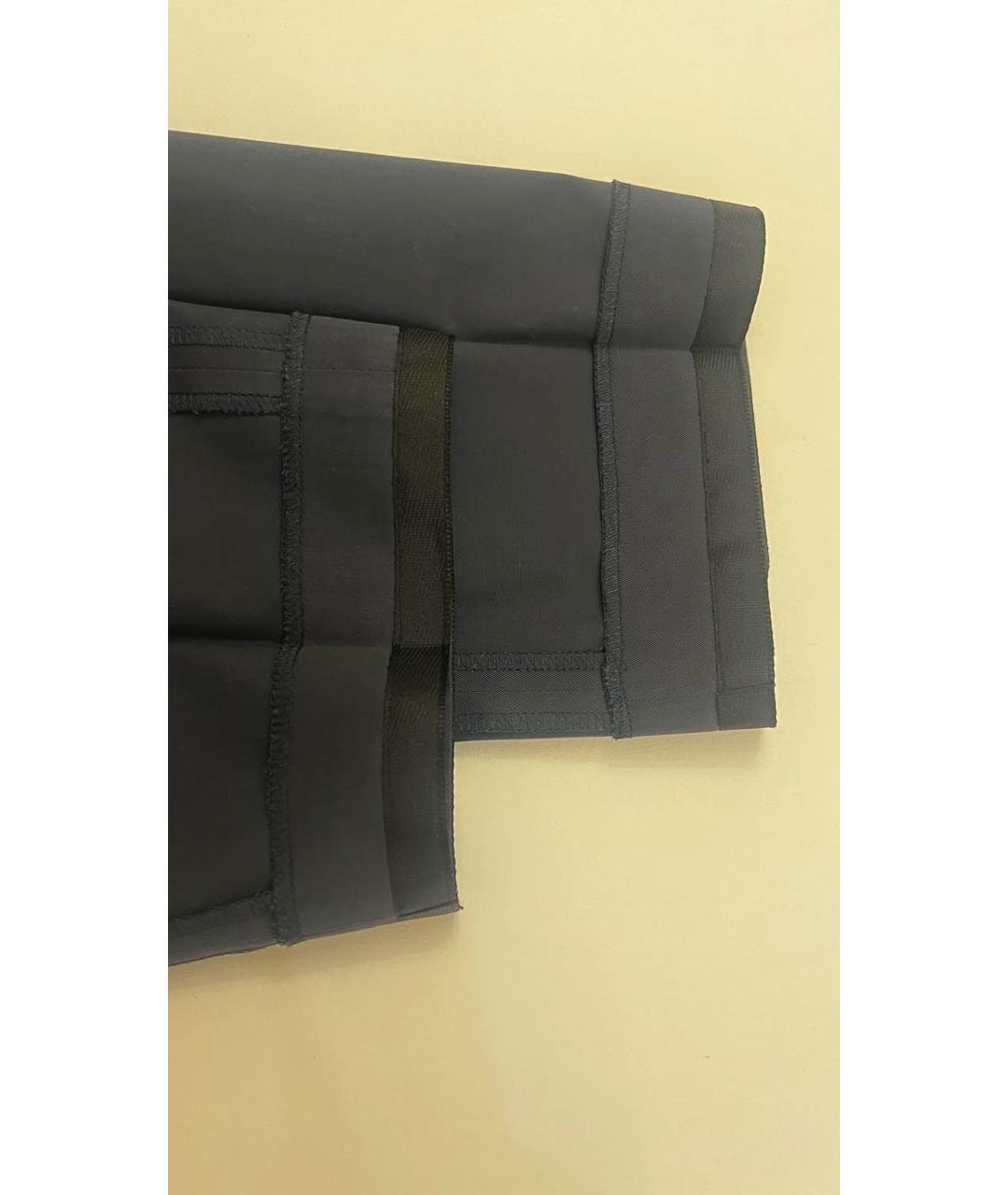 LORO PIANA Темно-синие хлопковые повседневные брюки, фото 5