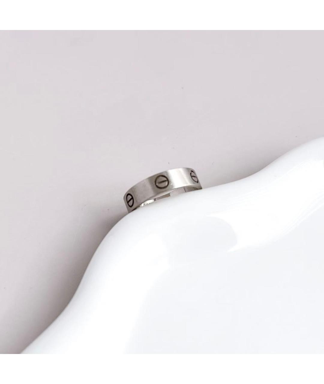 CARTIER Серебряное кольцо из белого золота, фото 3