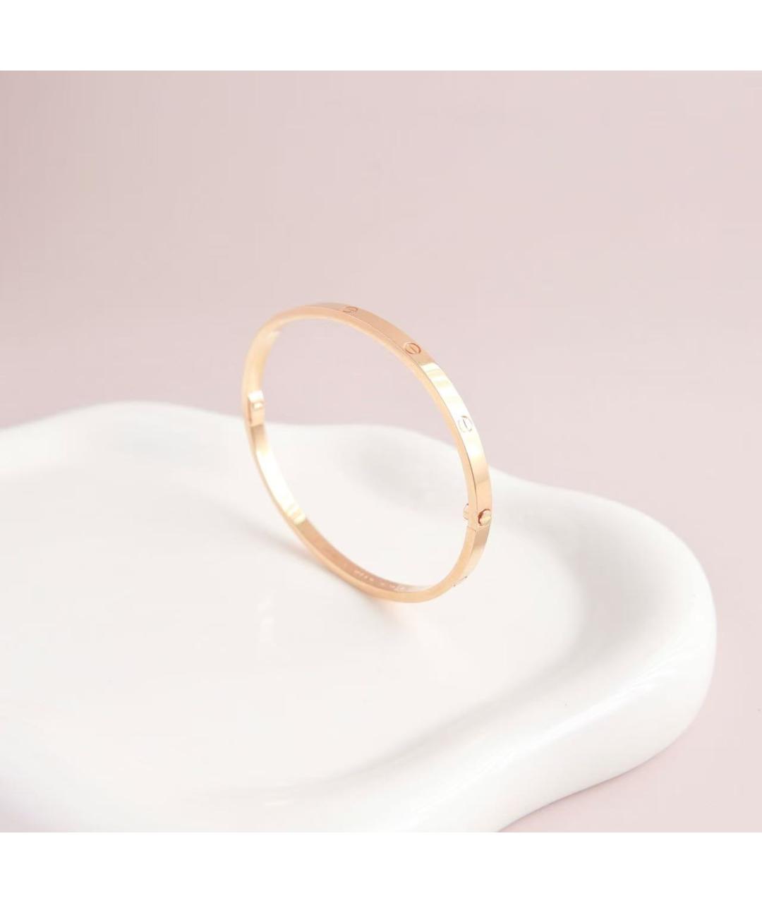 CARTIER Золотой браслет из розового золота, фото 6
