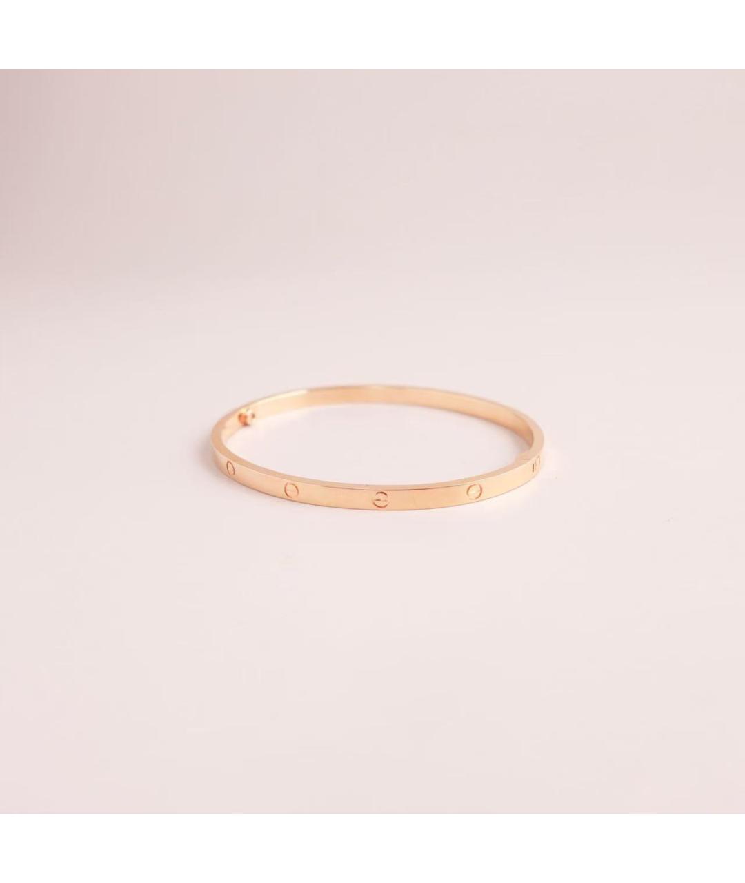 CARTIER Золотой браслет из розового золота, фото 4