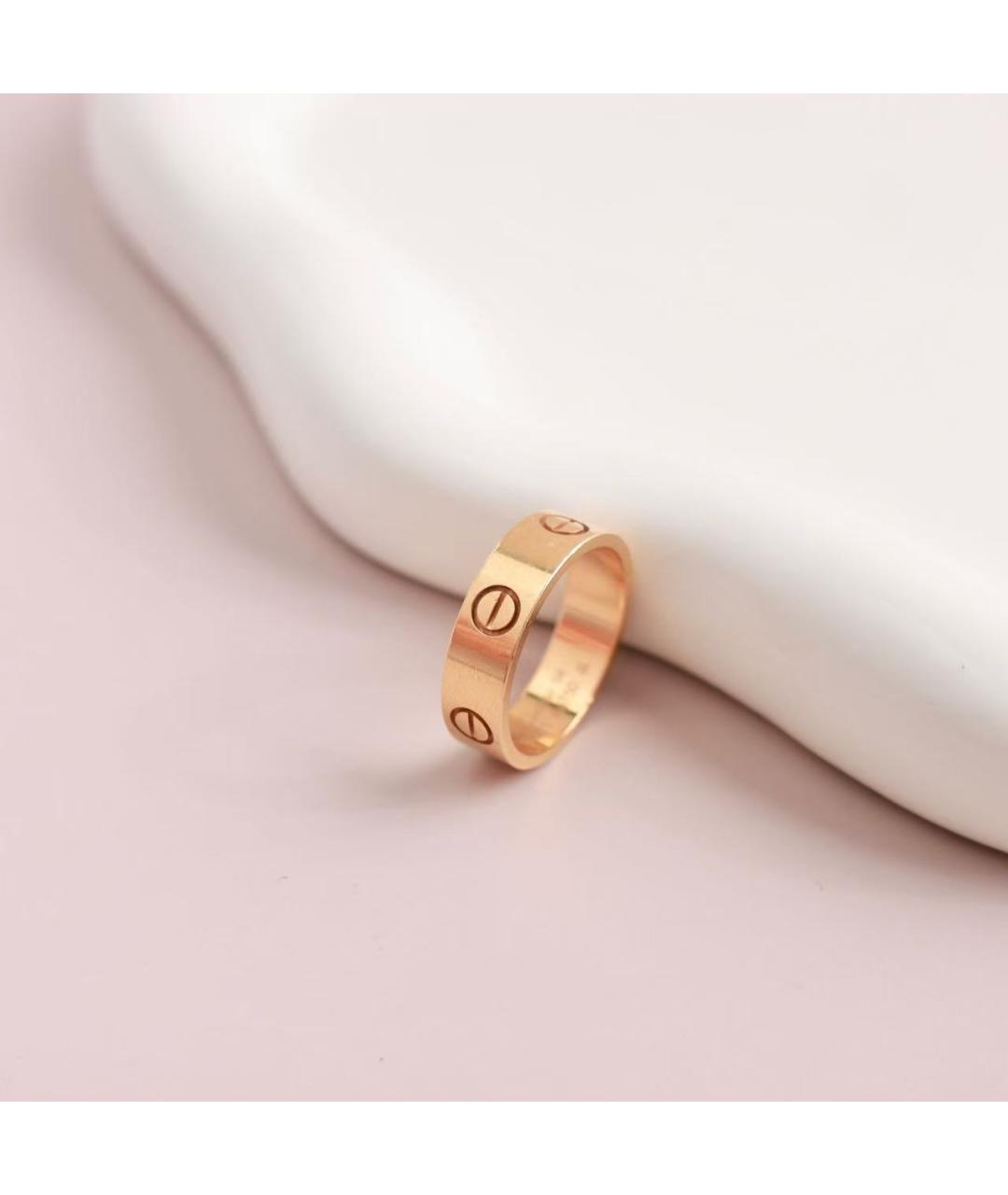 CARTIER Золотое кольцо из розового золота, фото 2