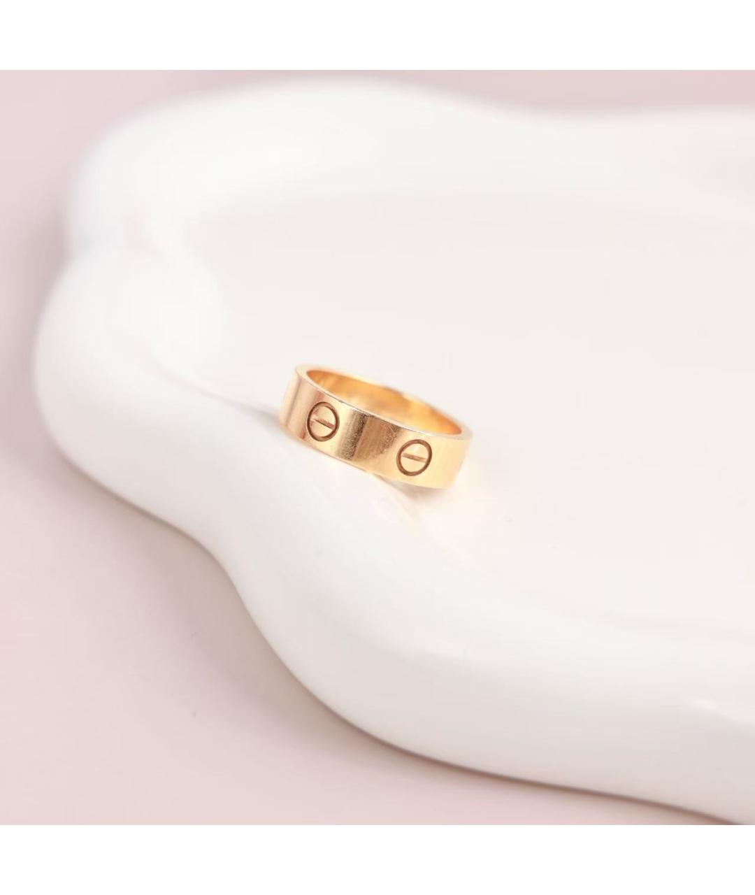 CARTIER Золотое кольцо из розового золота, фото 3