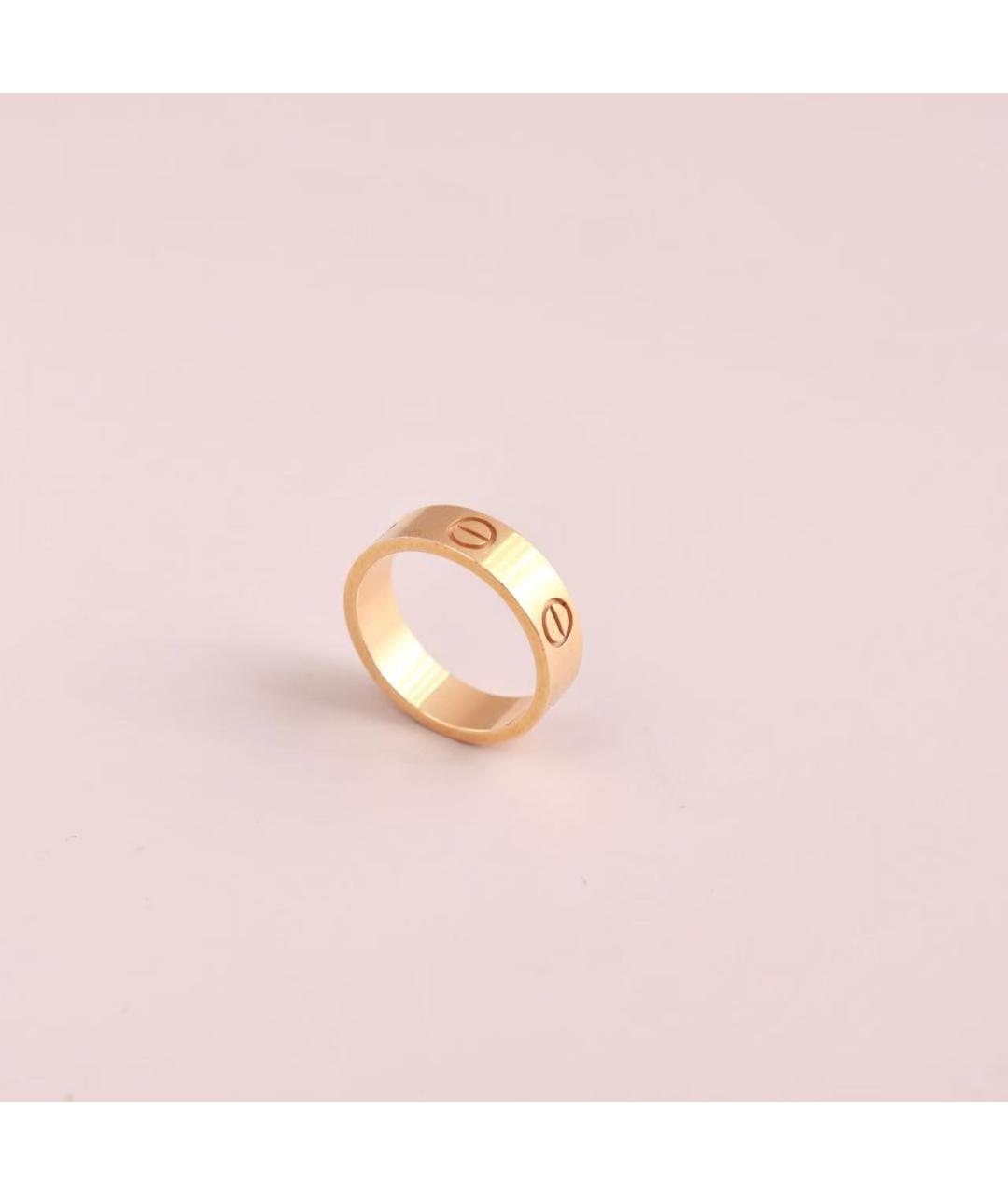 CARTIER Золотое кольцо из розового золота, фото 5