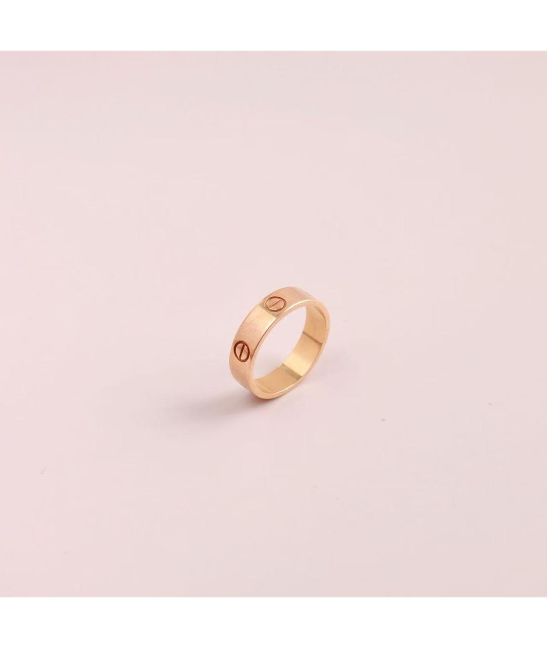 CARTIER Золотое кольцо из розового золота, фото 2