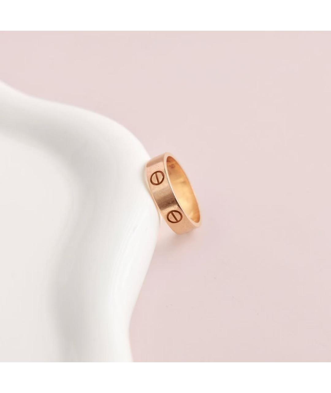 CARTIER Золотое кольцо из розового золота, фото 3