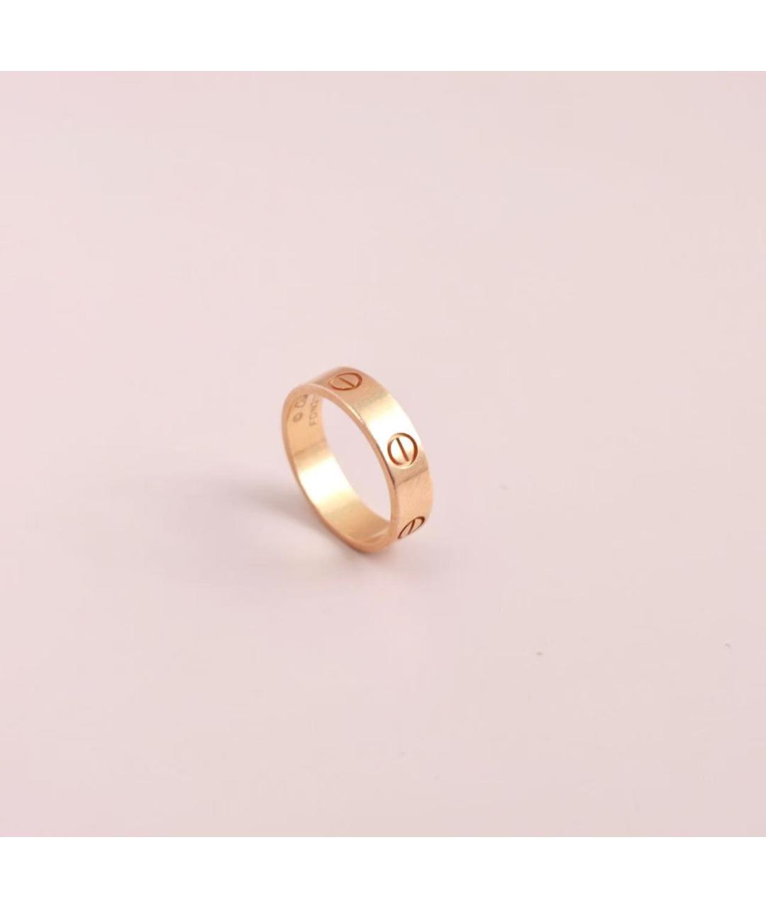 CARTIER Золотое кольцо из розового золота, фото 4