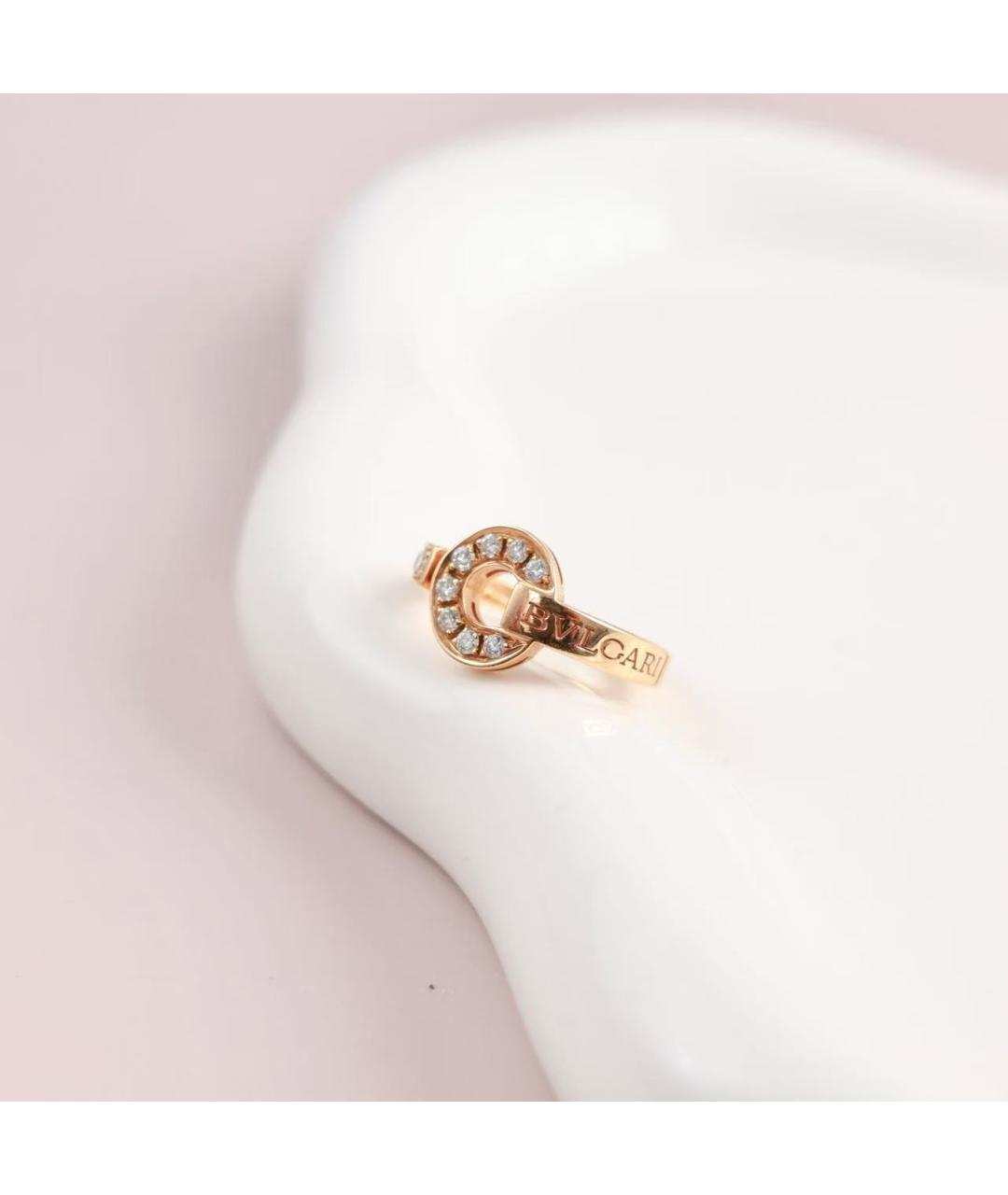 BVLGARI Золотое кольцо из розового золота, фото 4