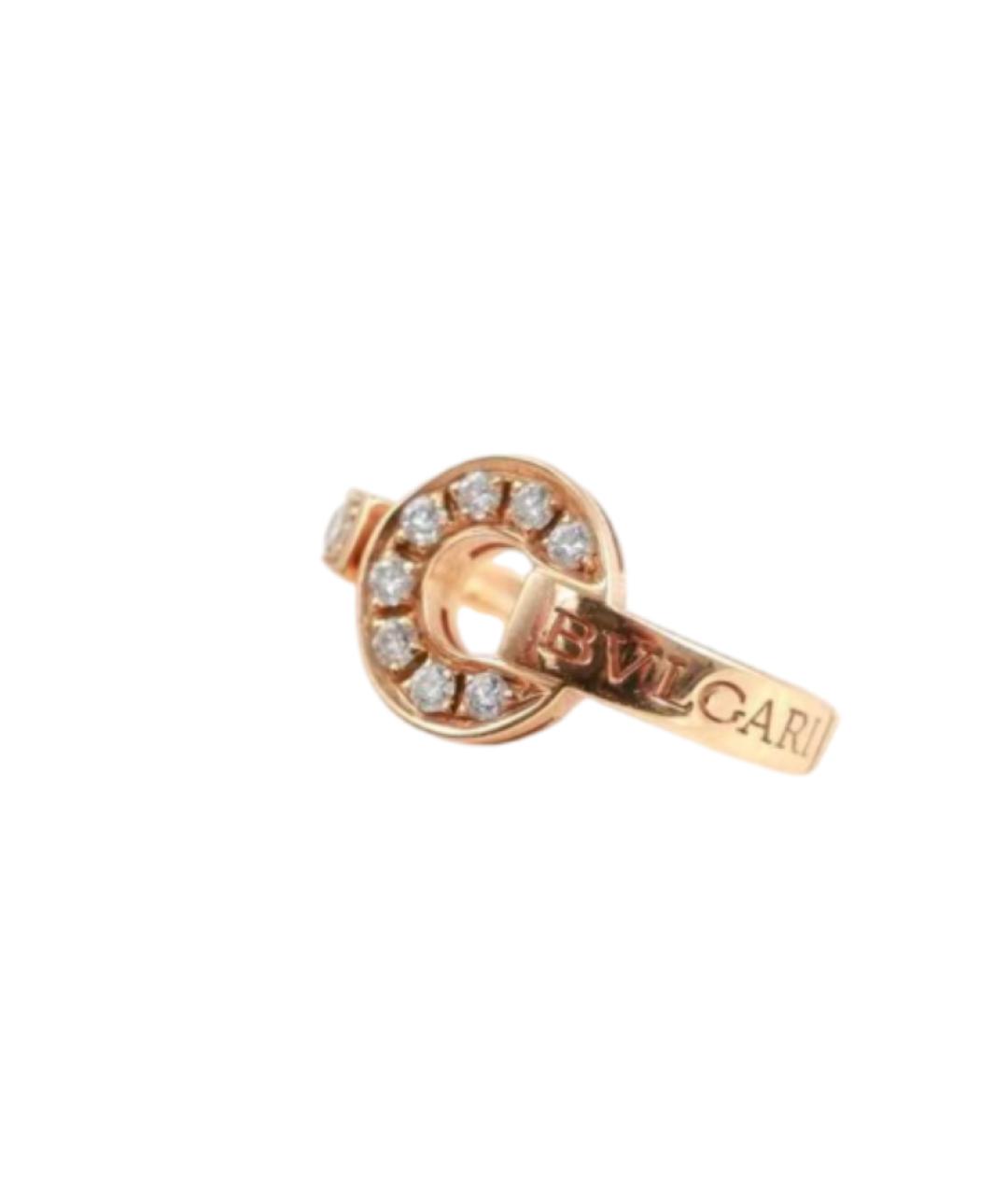 BVLGARI Золотое кольцо из розового золота, фото 7