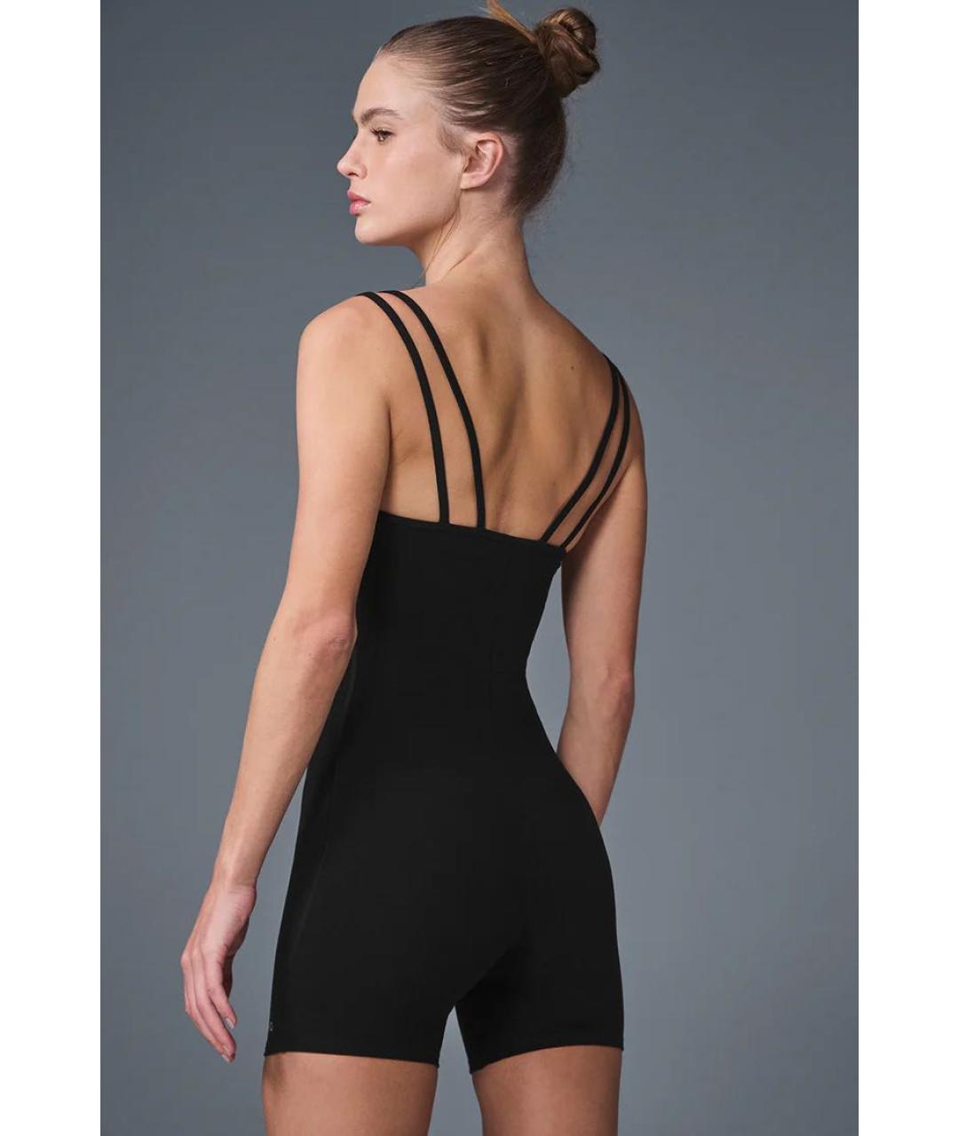 ALO YOGA Черный полиэстеровый комбинезон, фото 4