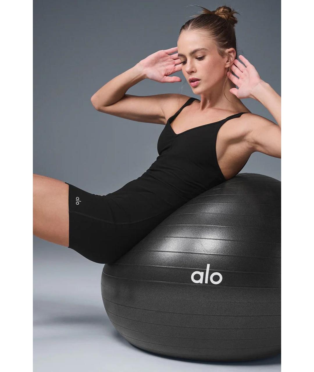 ALO YOGA Черный полиэстеровый комбинезон, фото 2