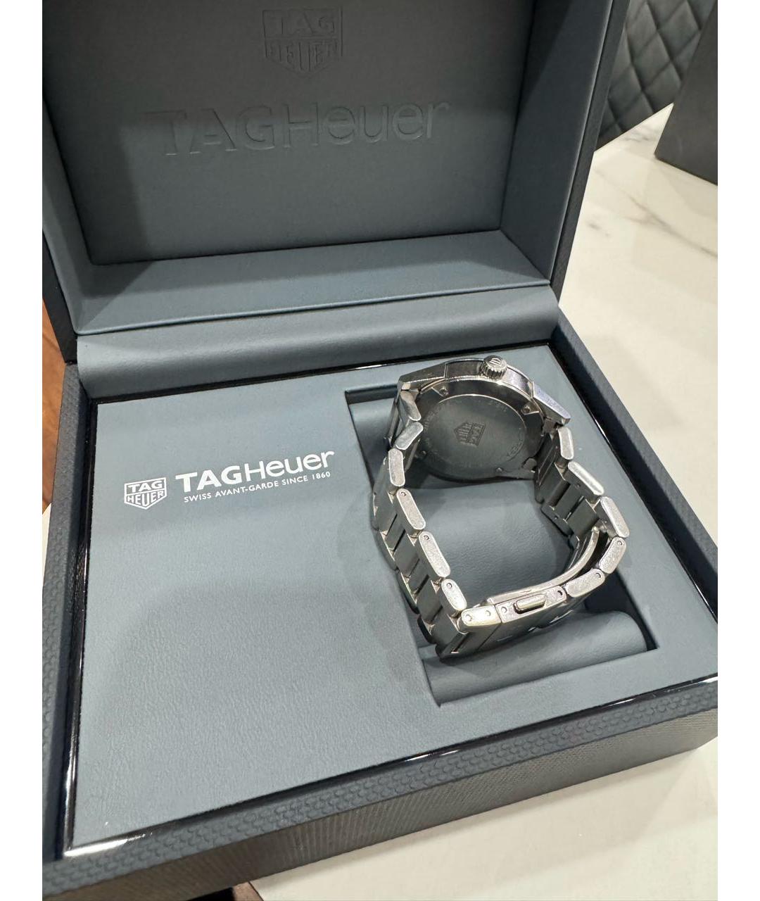 TAG HEUER Серебряные часы, фото 3
