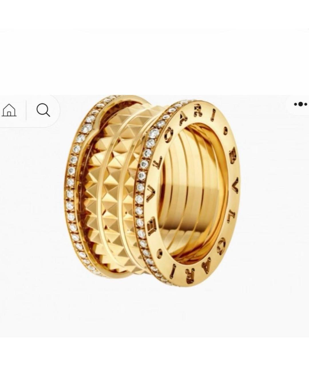 BVLGARI Желтое кольцо из желтого золота, фото 8