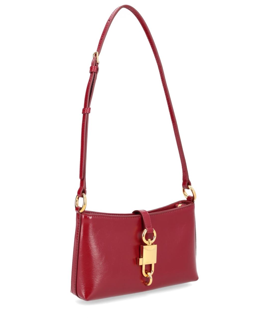DOLCE&GABBANA Красная кожаная сумка через плечо, фото 2