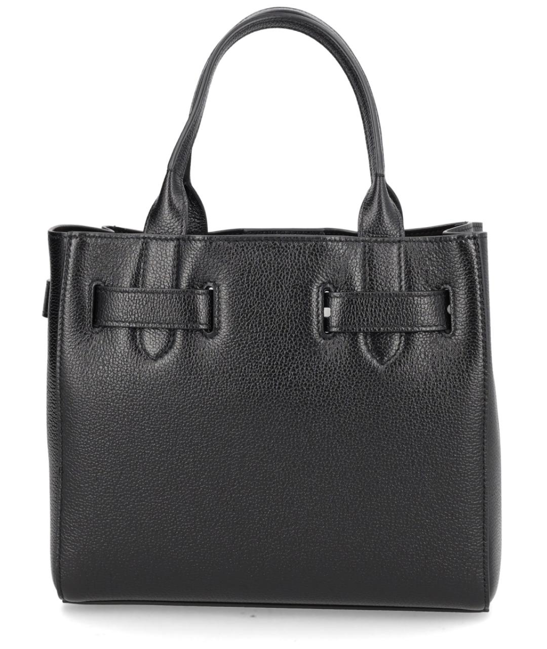 TOM FORD Черная кожаная сумка тоут, фото 3