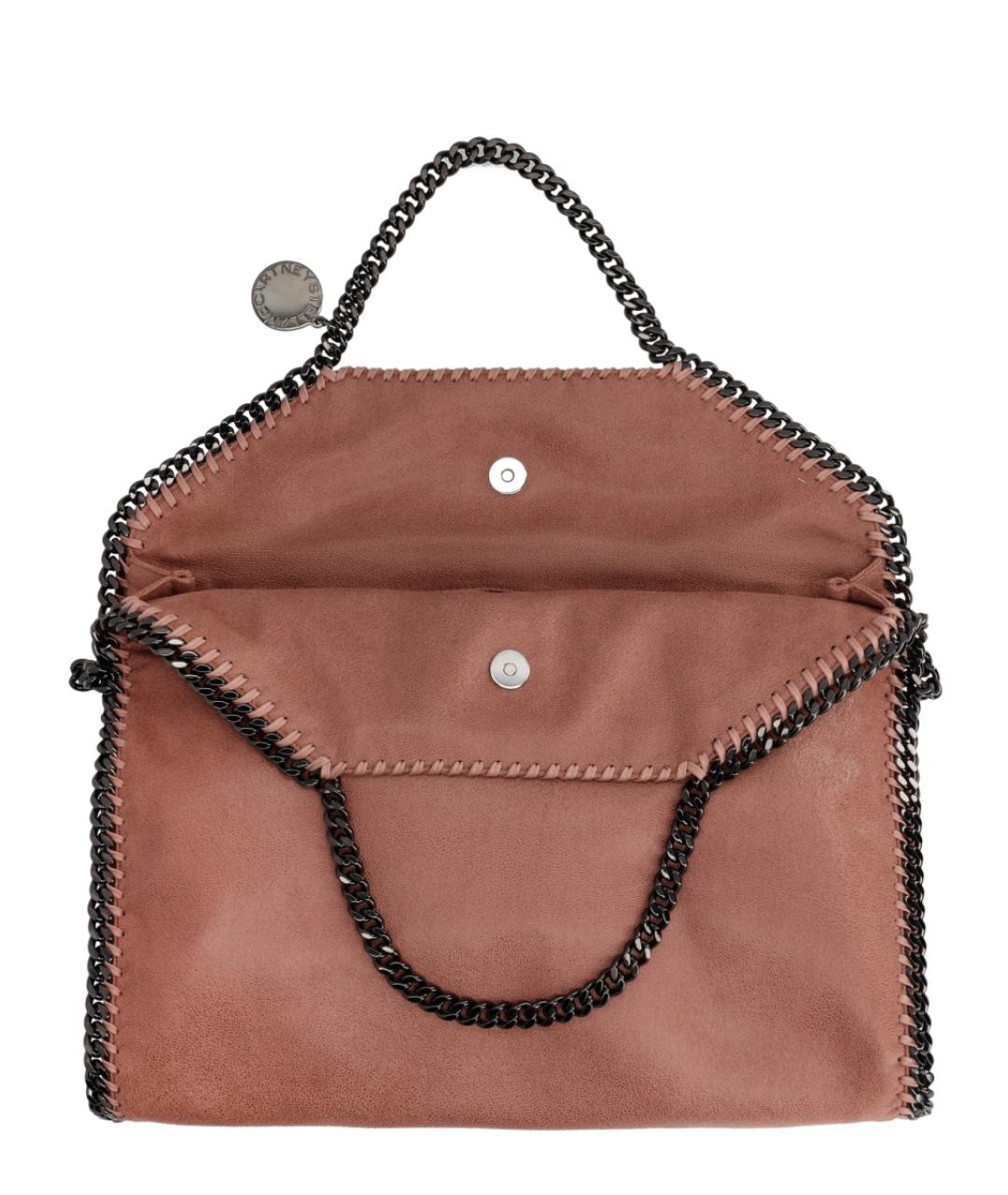 STELLA MCCARTNEY Коричневая сумка через плечо из искусственной кожи, фото 3