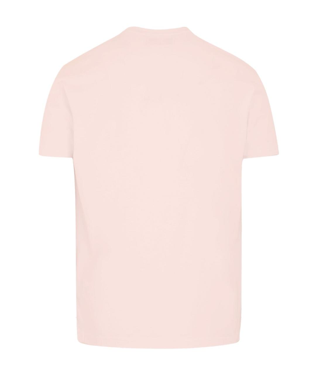 VIVIENNE WESTWOOD Розовая хлопковая футболка, фото 2