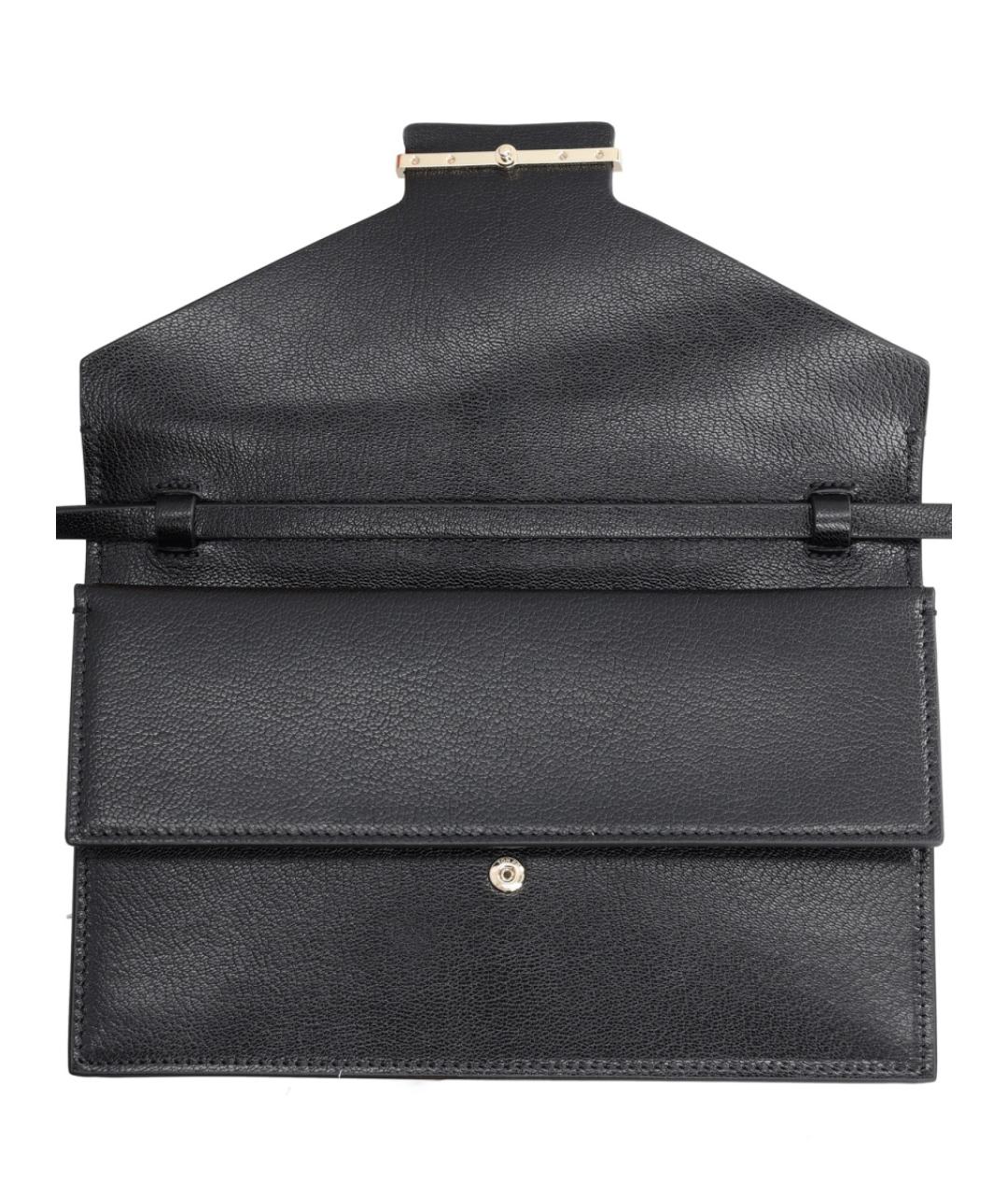 TOM FORD Черная кожаная сумка через плечо, фото 4