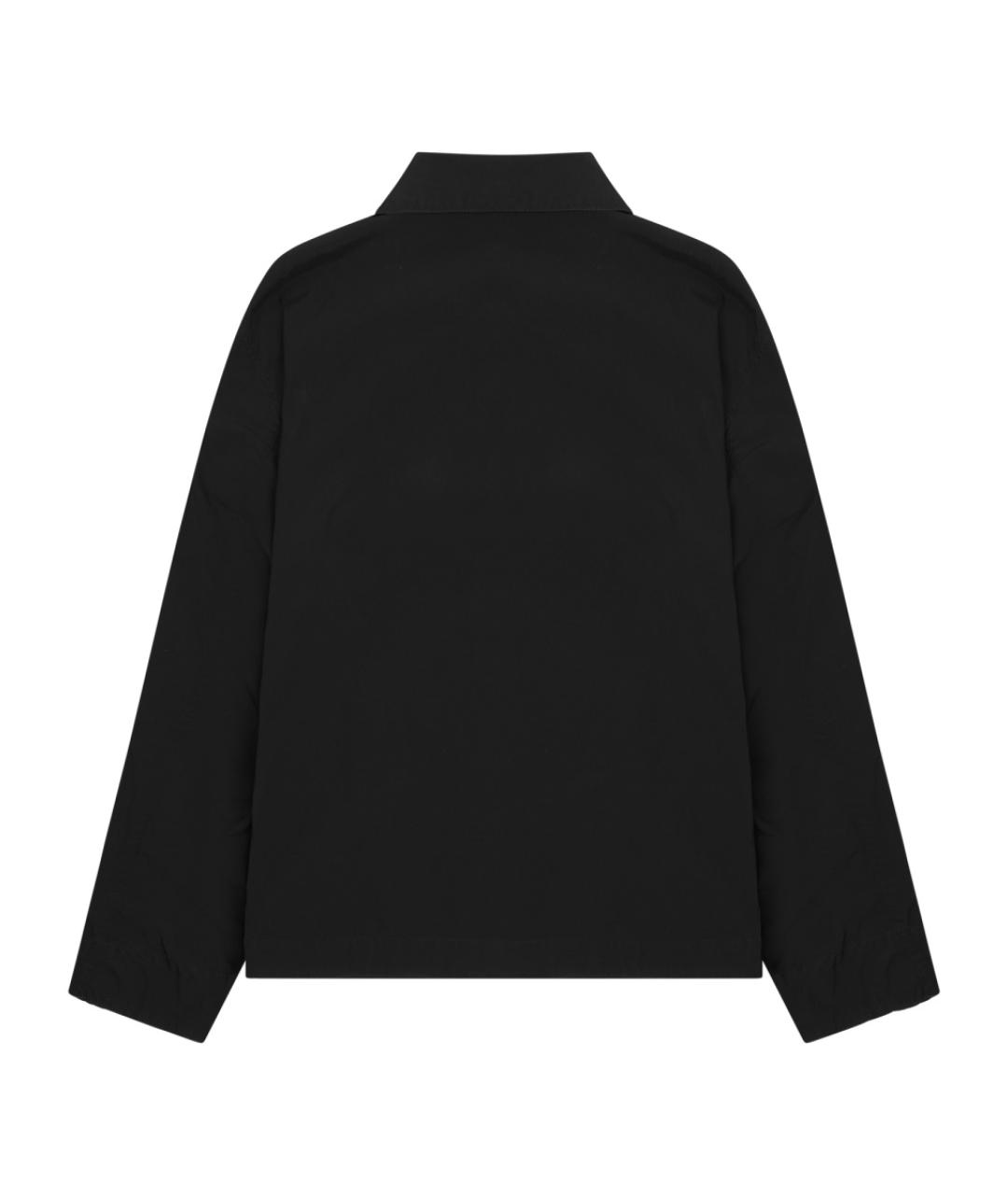 STONE ISLAND Черная полиэстеровая куртка, фото 2