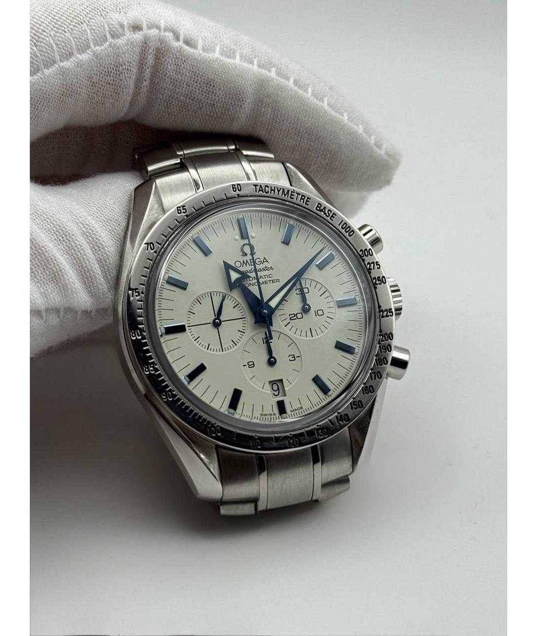 OMEGA Серебряные часы, фото 9