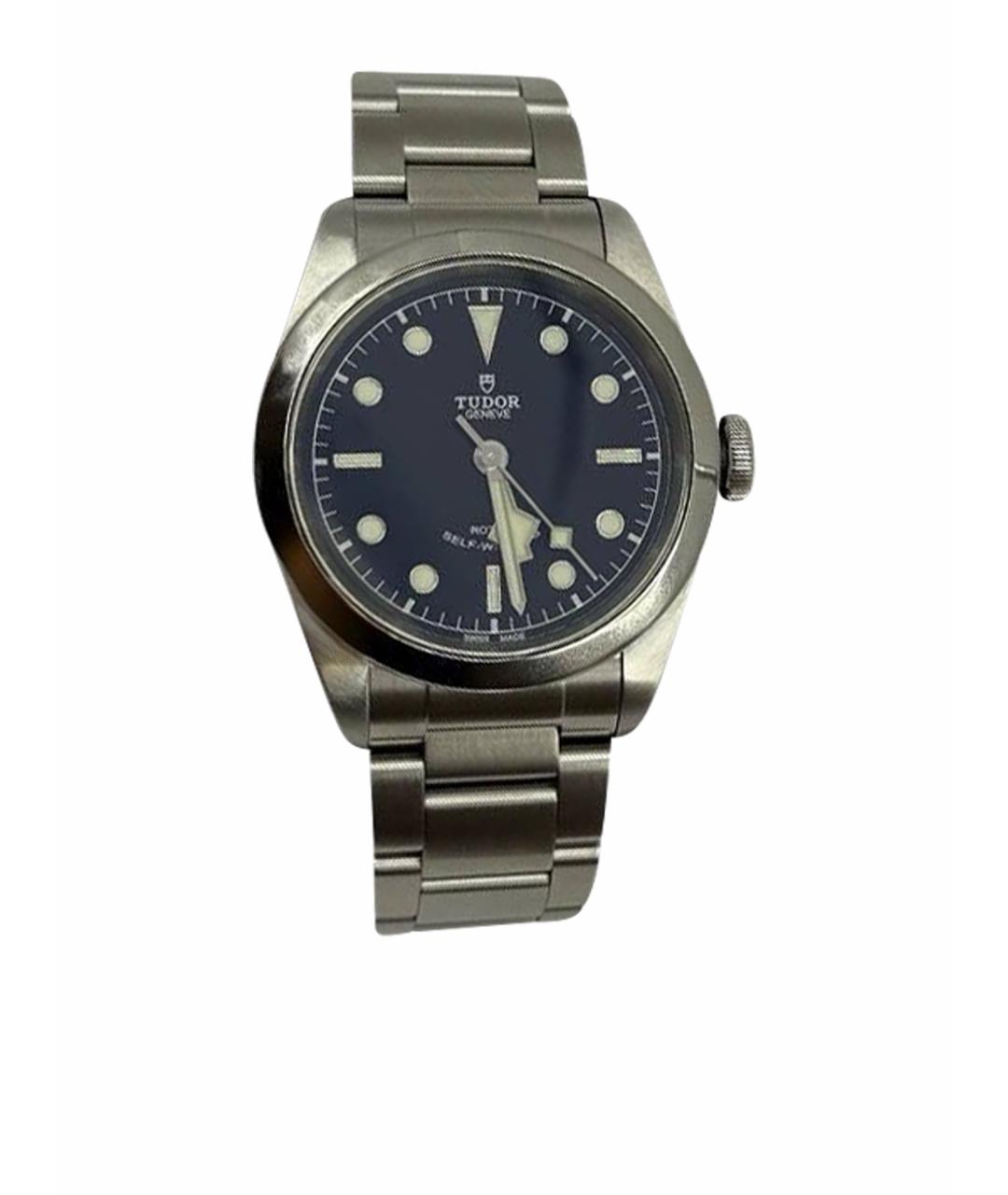 TUDOR Серебряные стальные часы, фото 1