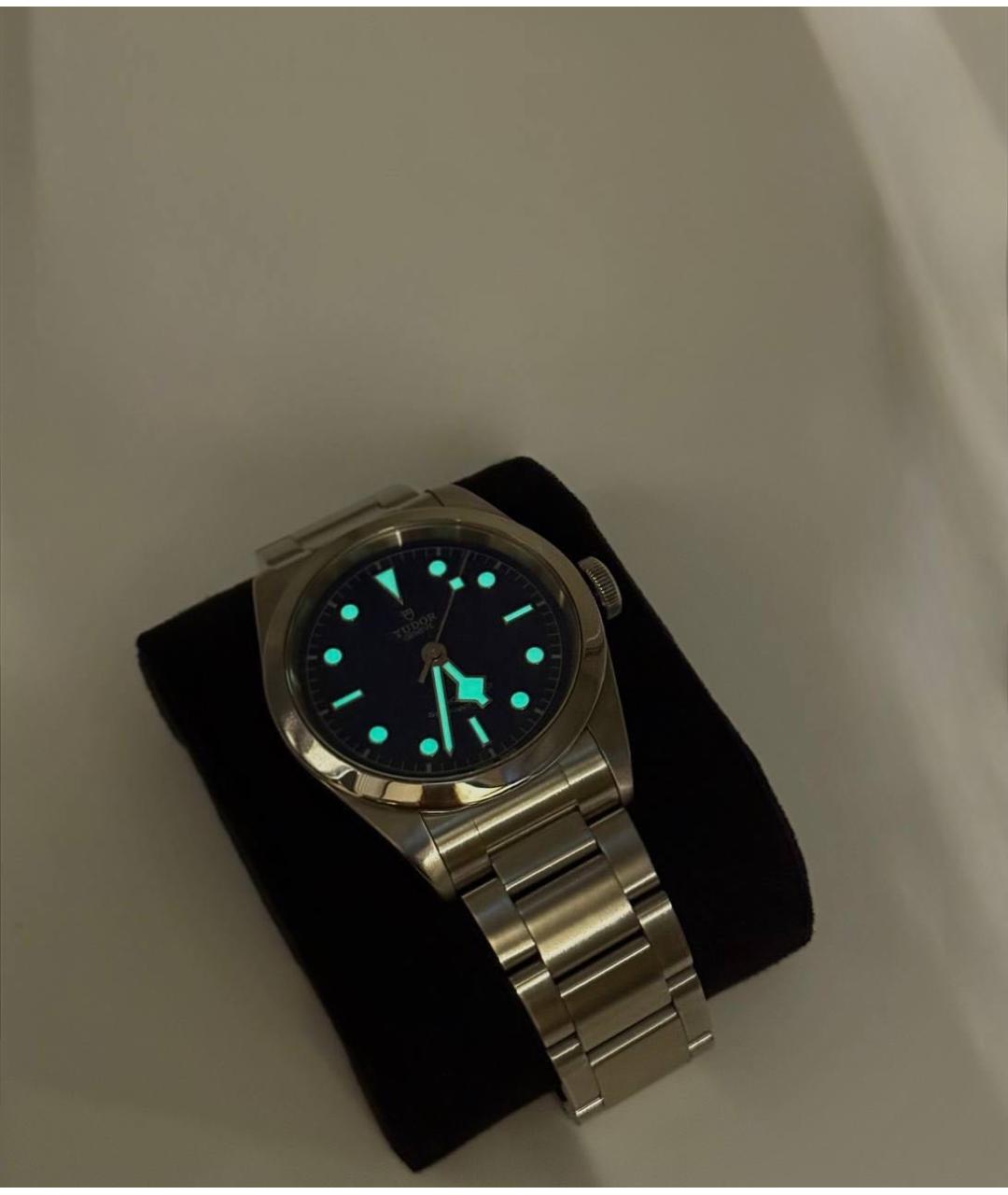 TUDOR Серебряные стальные часы, фото 7