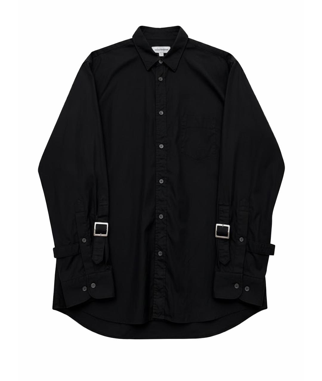 COMME DES GARÇONS Черная хлопковая классическая рубашка, фото 1