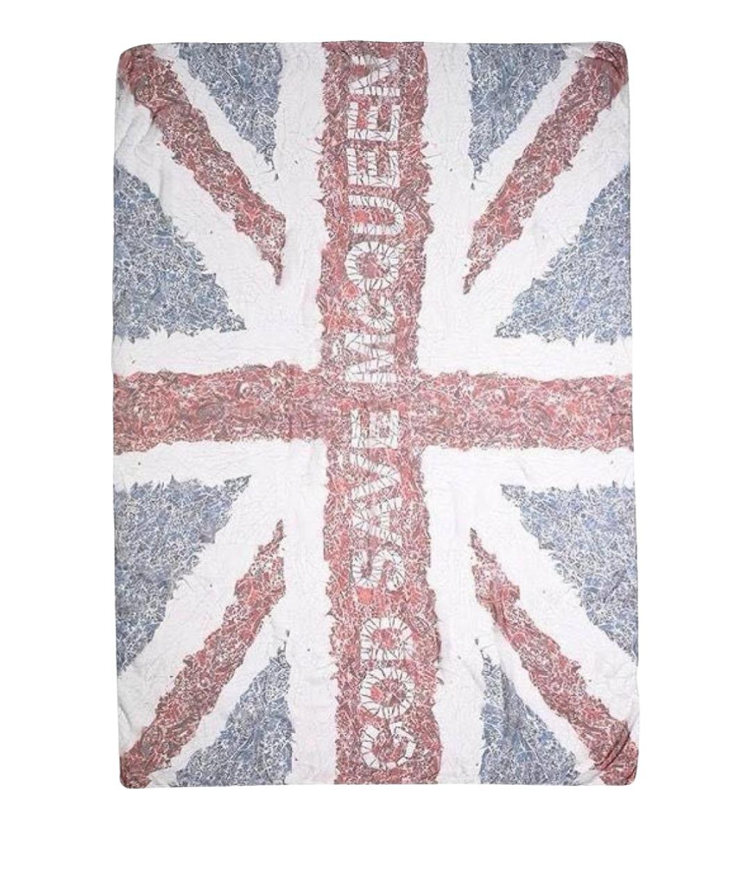 ALEXANDER MCQUEEN Мульти кашемировый шарф, фото 1