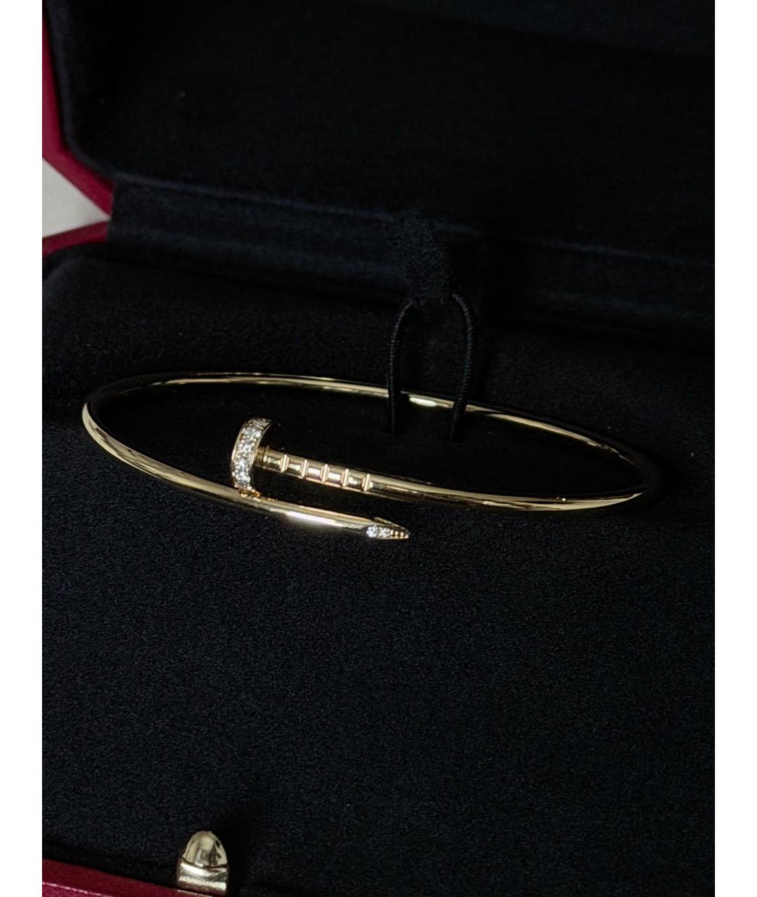 CARTIER Золотой браслет из желтого золота, фото 4