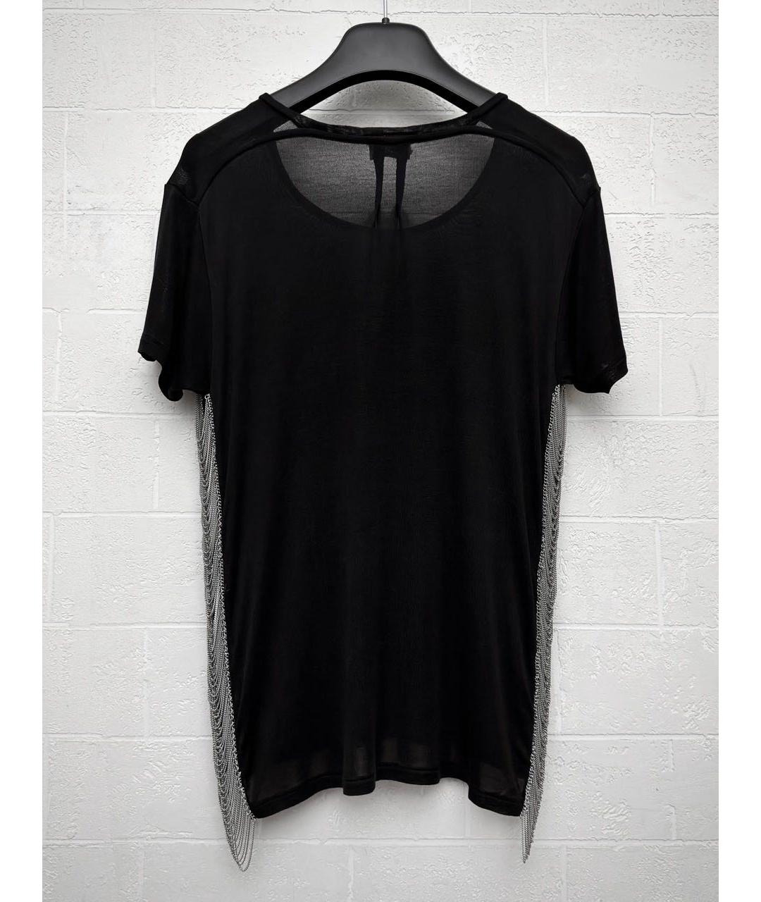 SAINT LAURENT Черная футболка, фото 2