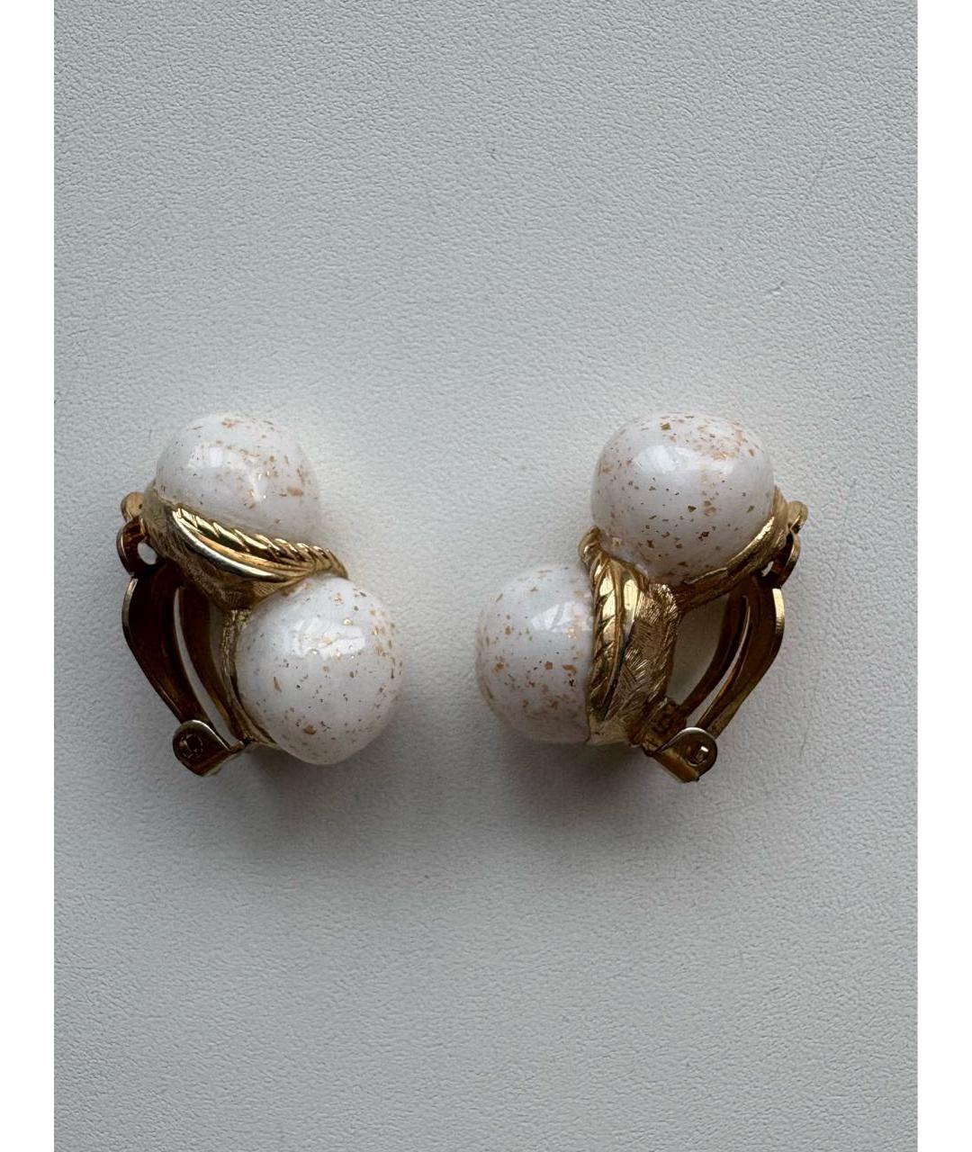 GIVENCHY Золотые металлические клипсы, фото 2