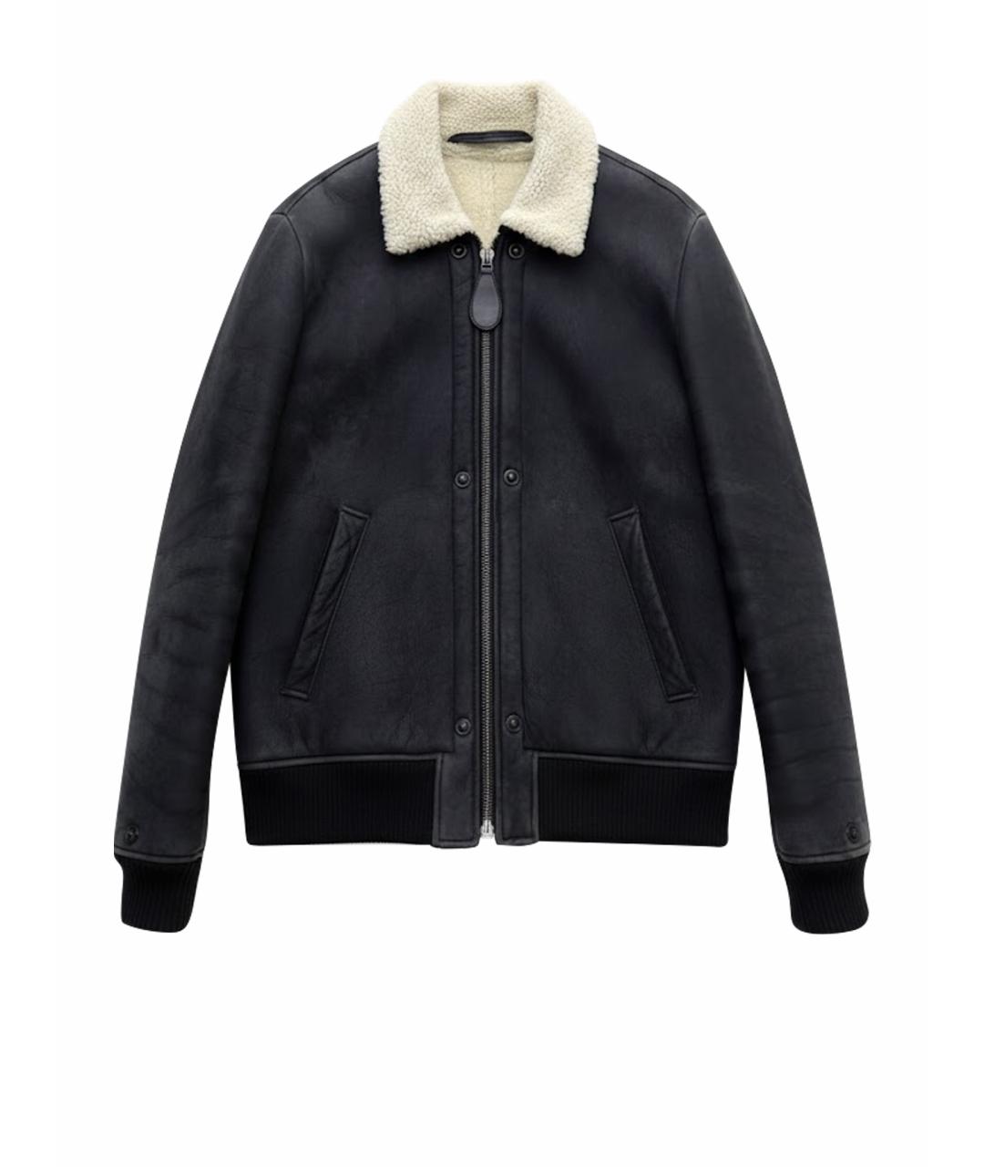 MAISON MARGIELA Темно-синяя дубленка/шуба, фото 1