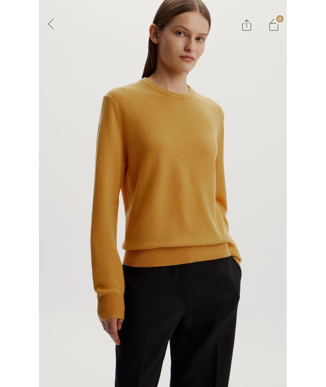 12 STOREEZ Оранжевый кашемировый джемпер / свитер, фото 2