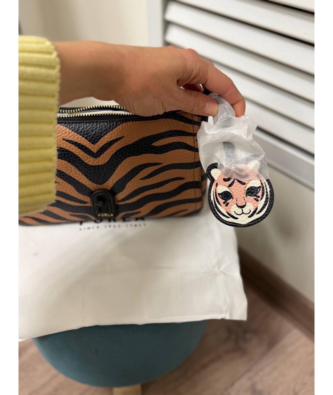 FURLA Мульти кожаная сумка через плечо, фото 3