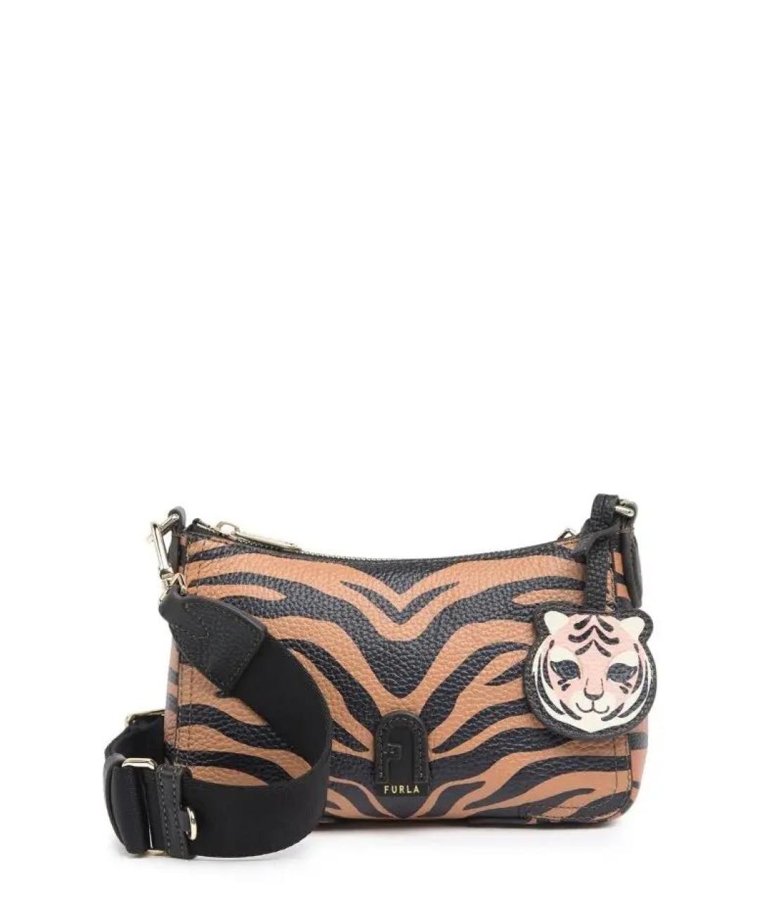 FURLA Мульти кожаная сумка через плечо, фото 4