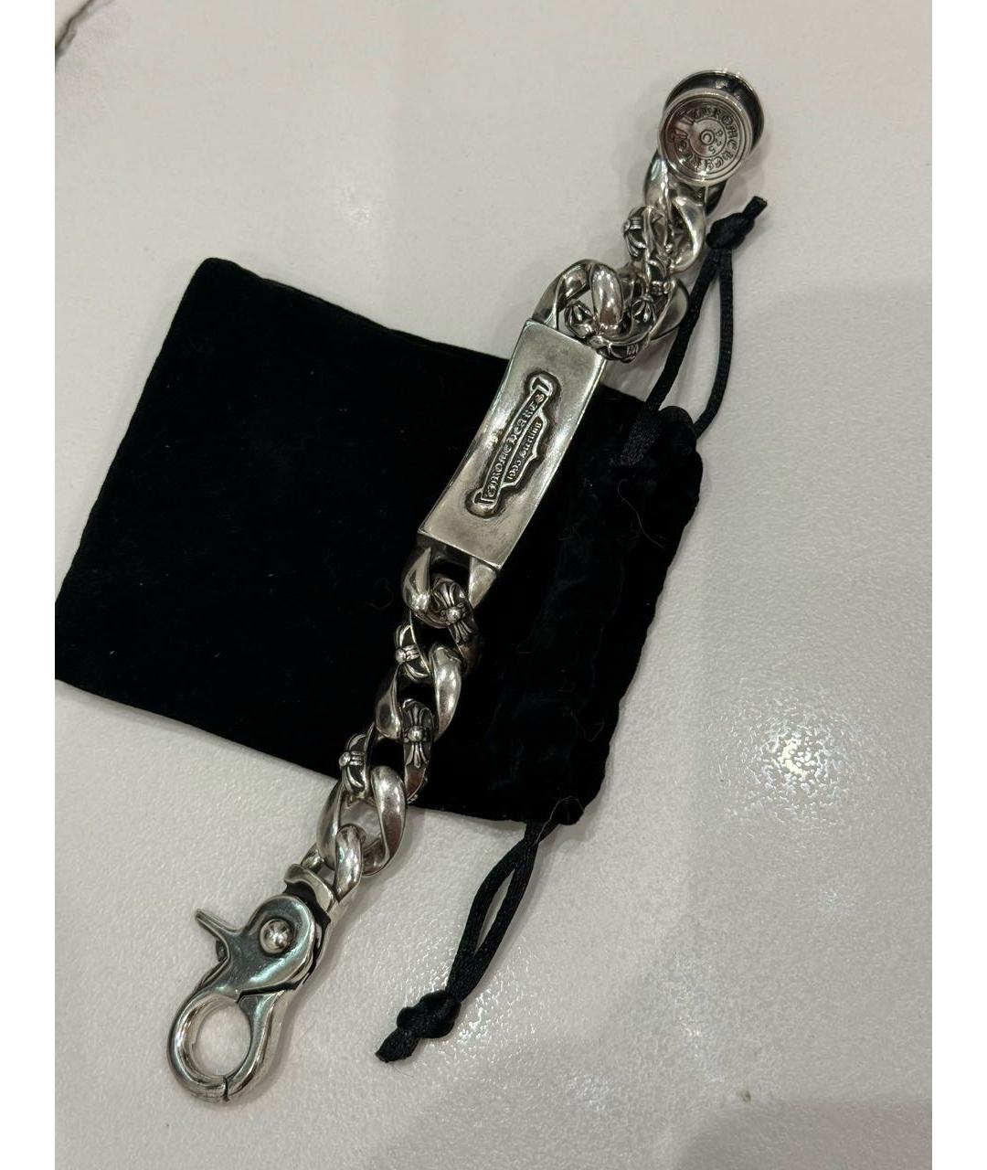 CHROME HEARTS Серебрянный серебряный браслет, фото 9
