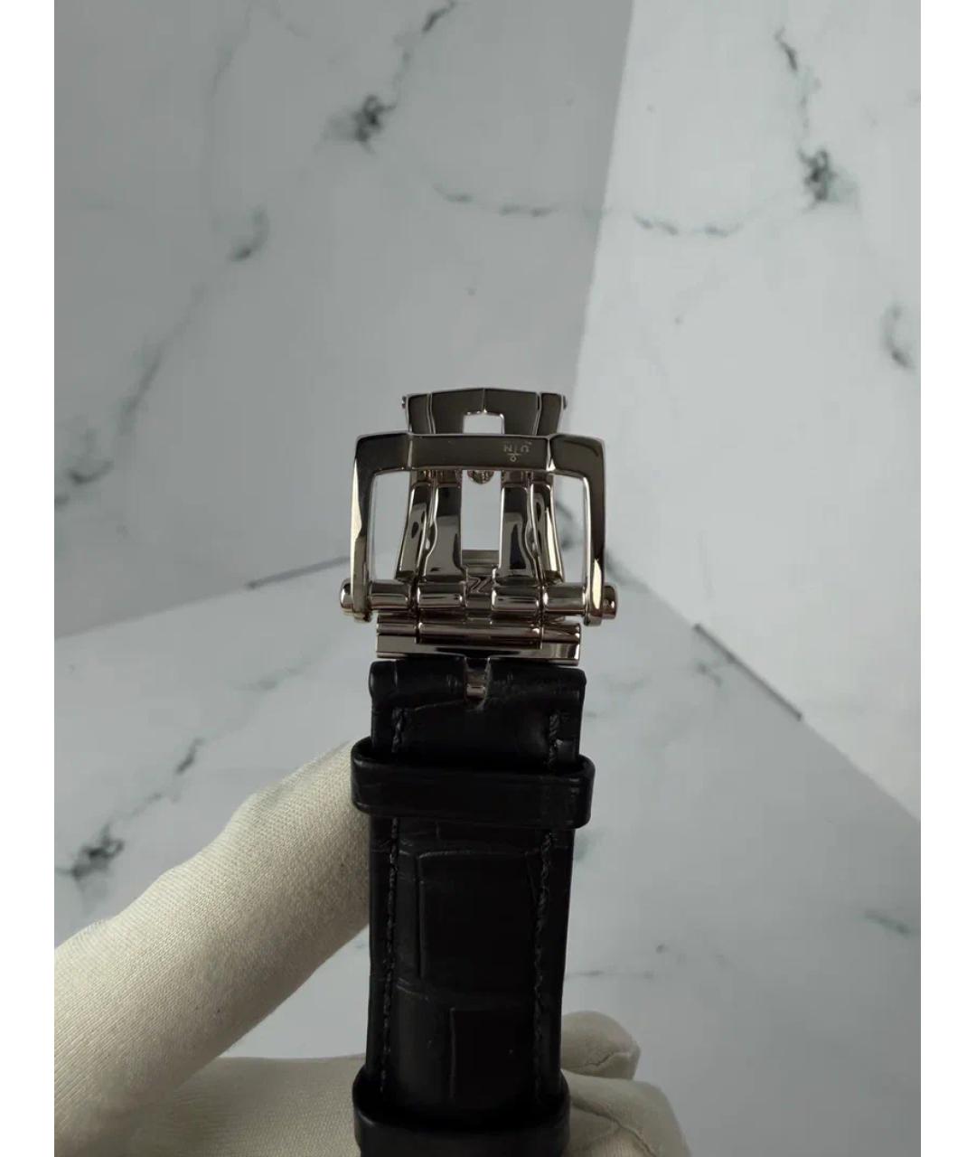 Ulysse Nardin Серые часы из белого золота, фото 5