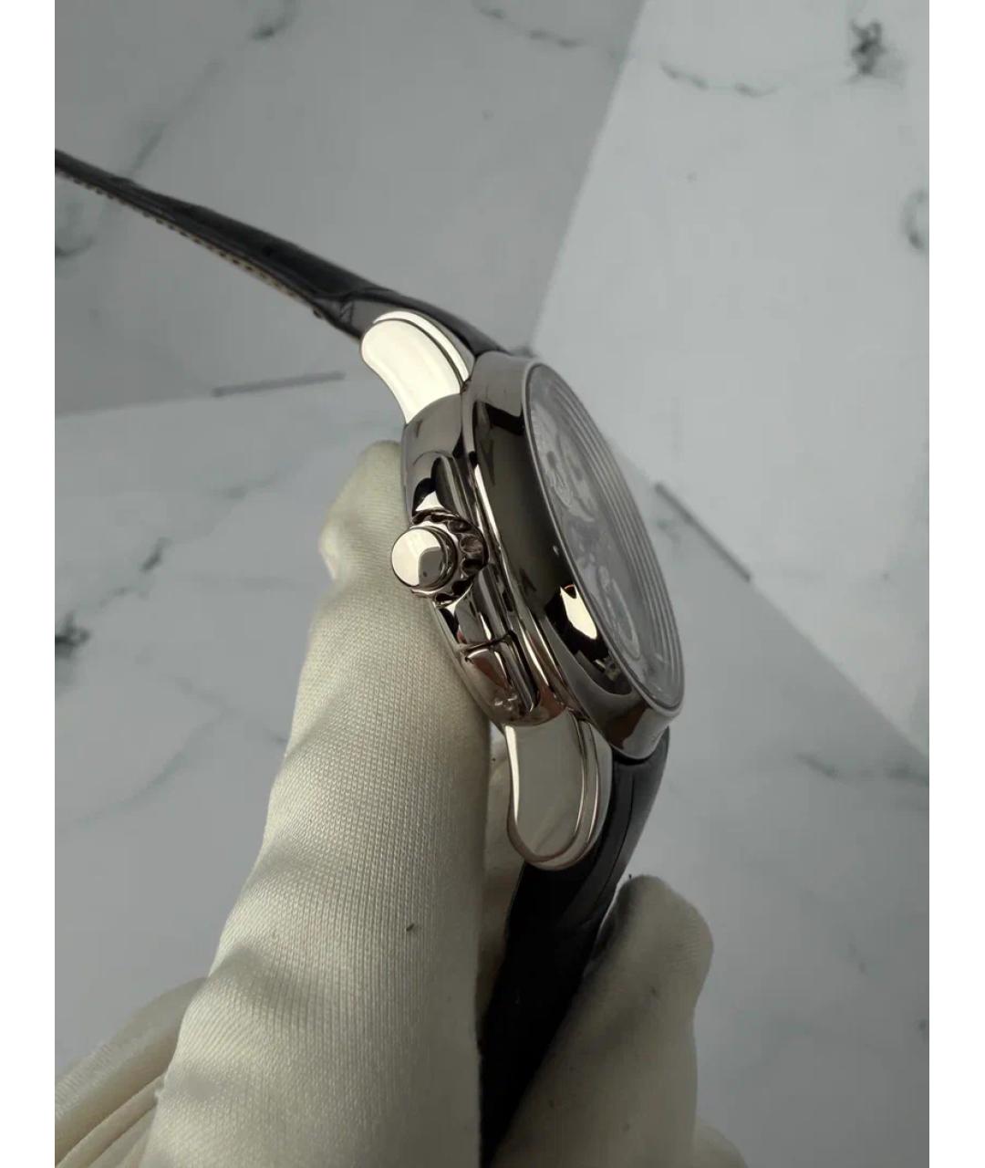 Ulysse Nardin Серые часы из белого золота, фото 4