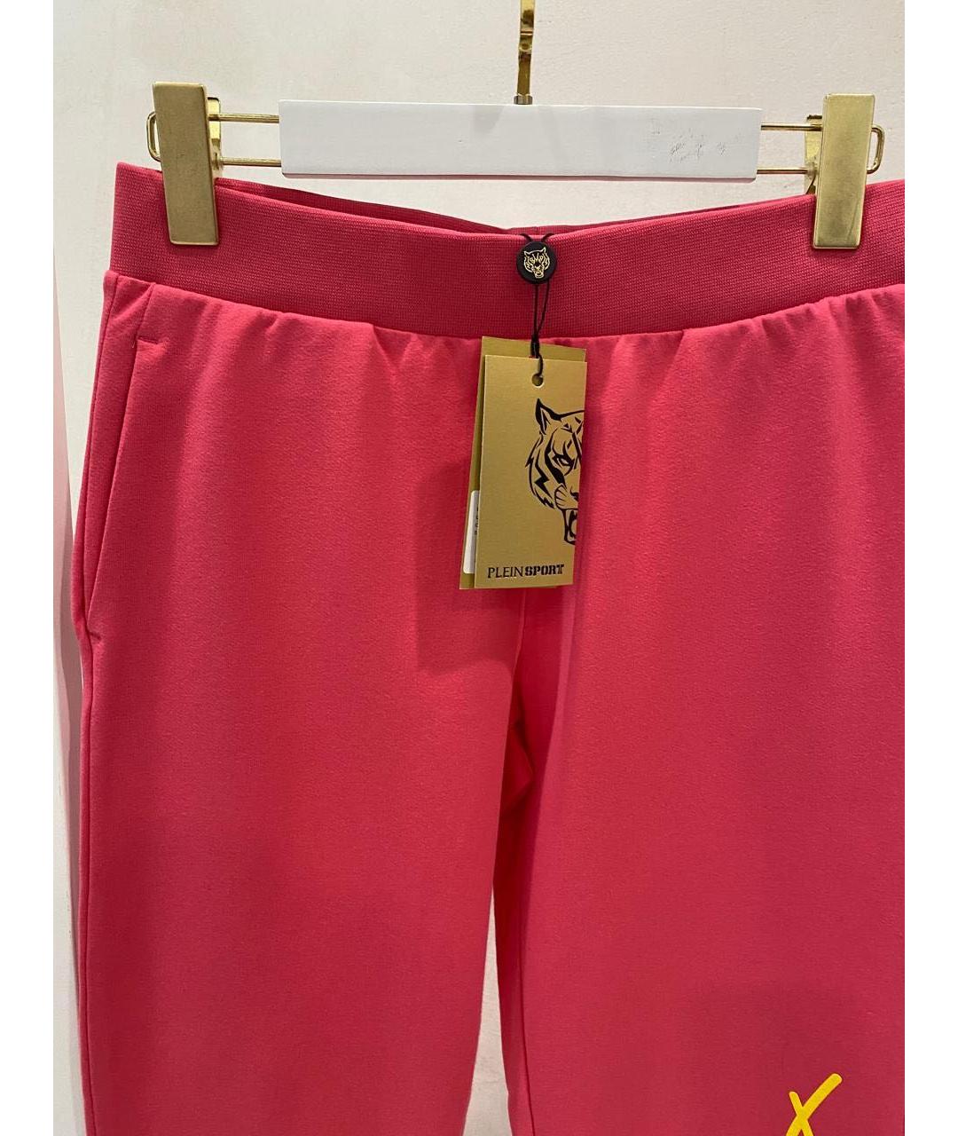 PLEIN SPORT Розовый хлопковый спортивные костюмы, фото 5