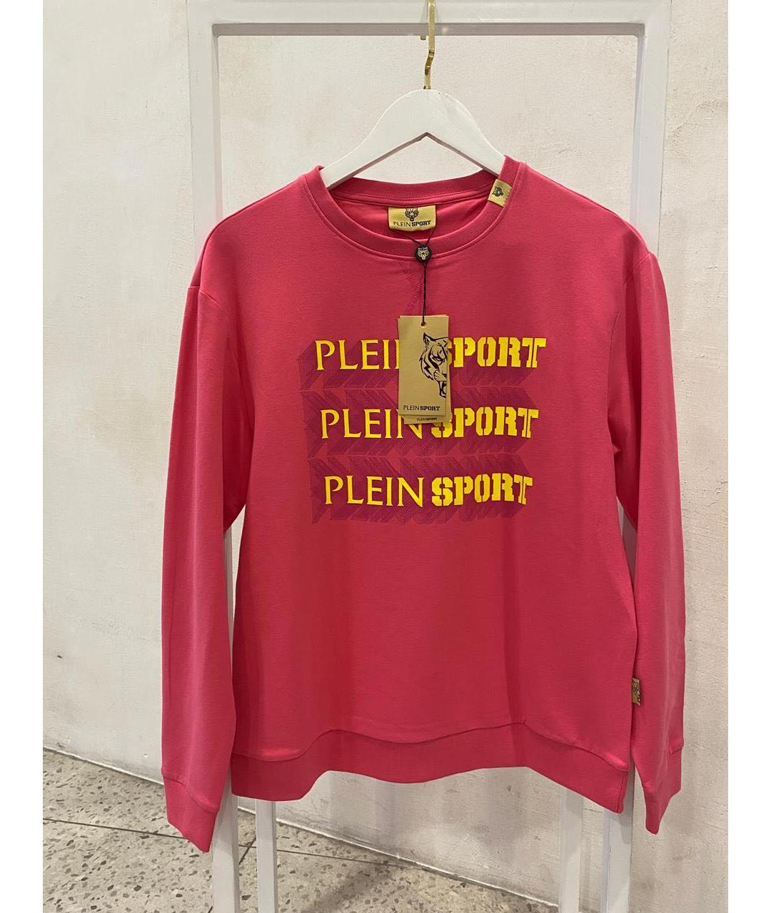 PLEIN SPORT Розовый хлопковый спортивные костюмы, фото 9