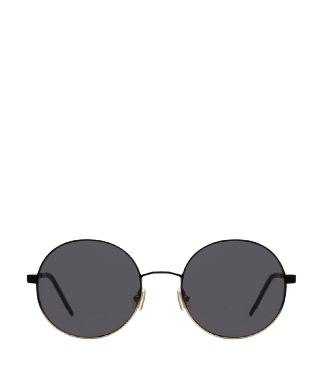 HUGO BOSS Черные металлические солнцезащитные очки, фото 1