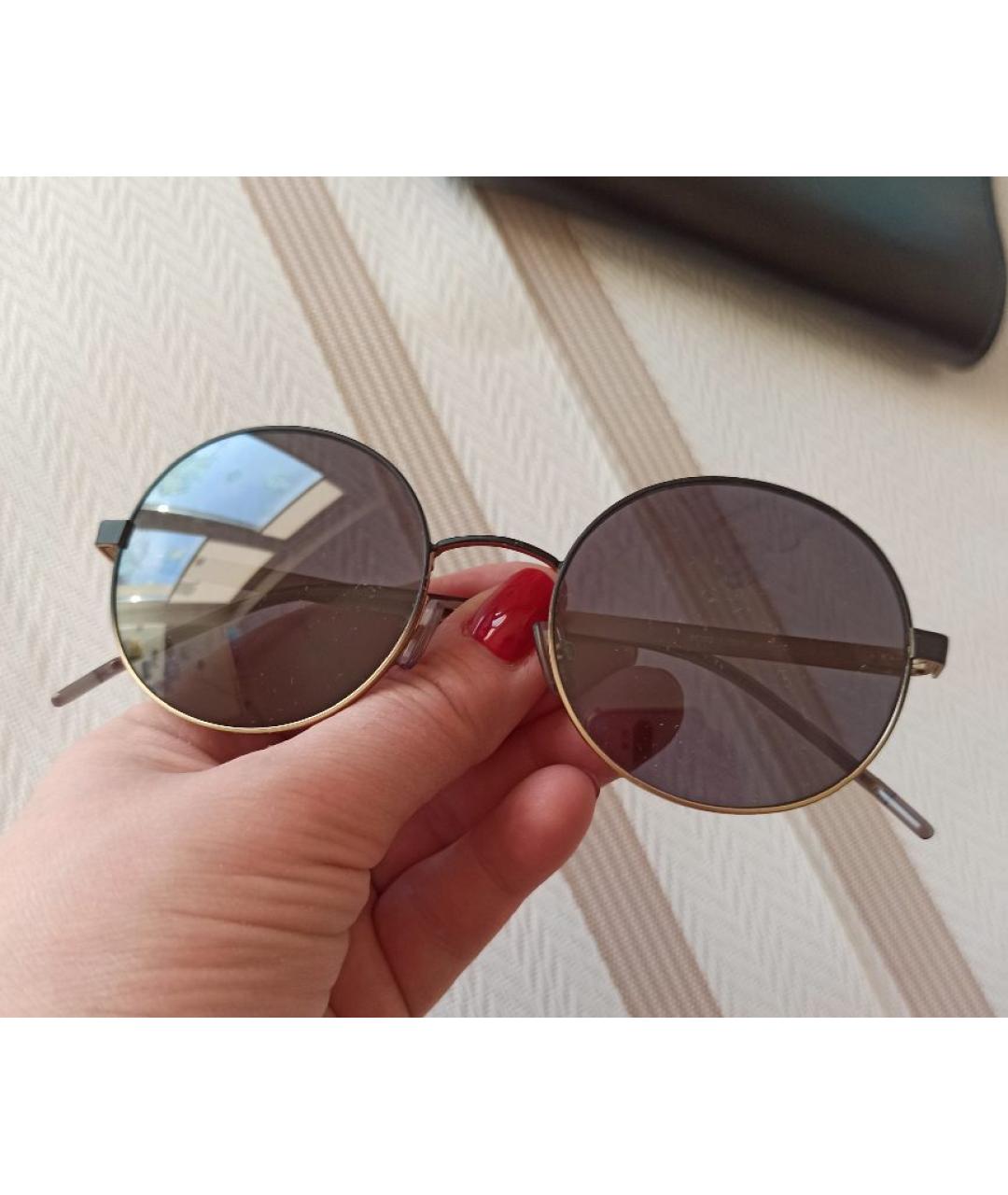 HUGO BOSS Черные металлические солнцезащитные очки, фото 3