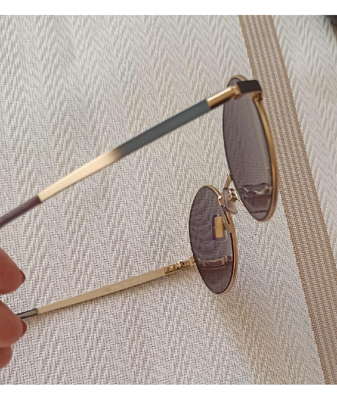 HUGO BOSS Черные металлические солнцезащитные очки, фото 2