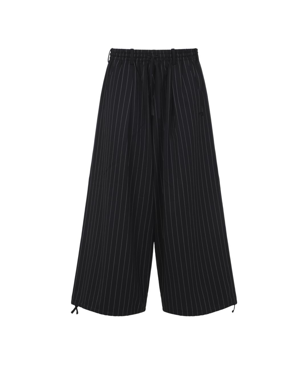 Y-3 Черные полиэстеровые повседневные брюки, фото 1