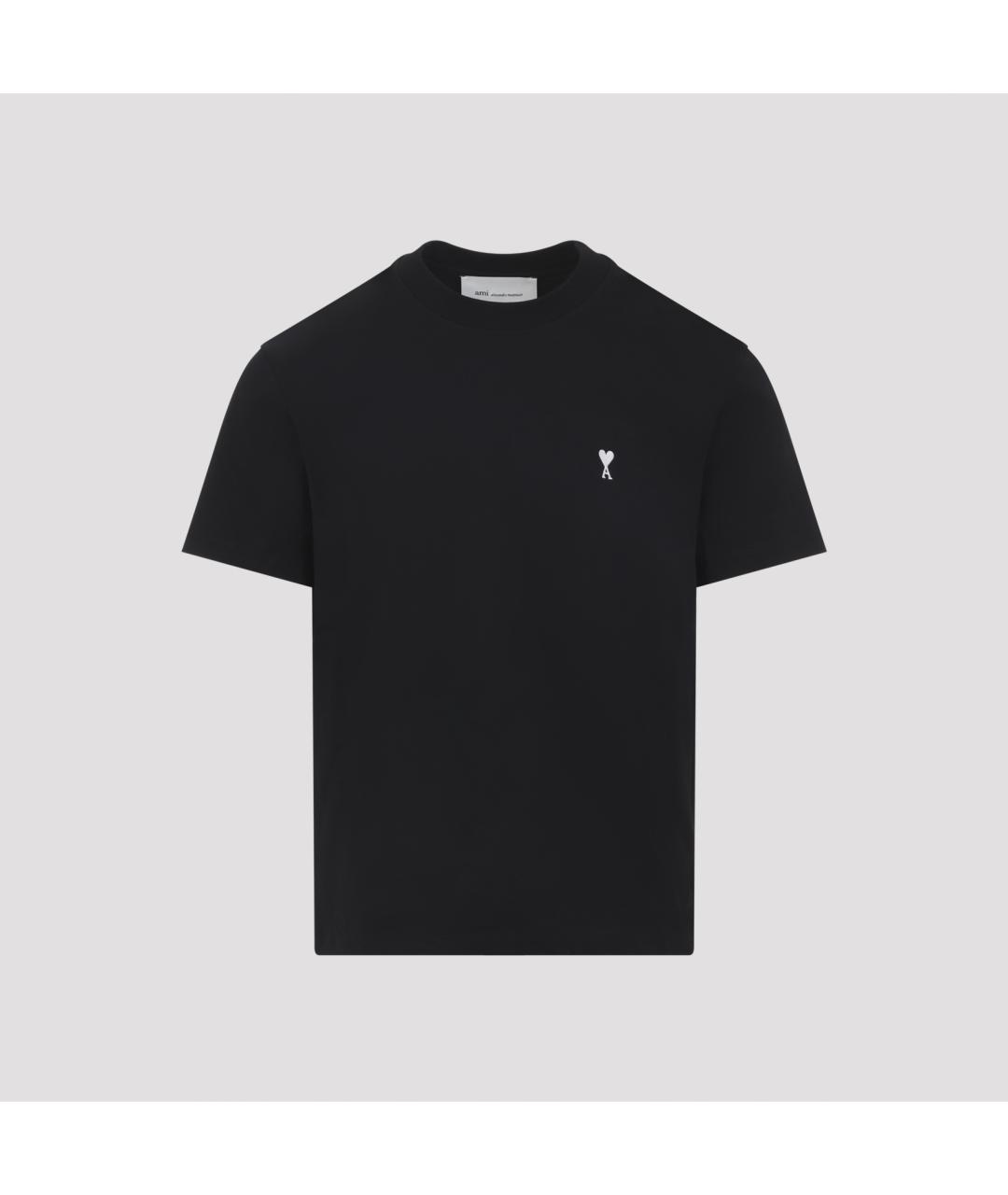 Ami Paris Синяя хлопковая футболка, фото 2